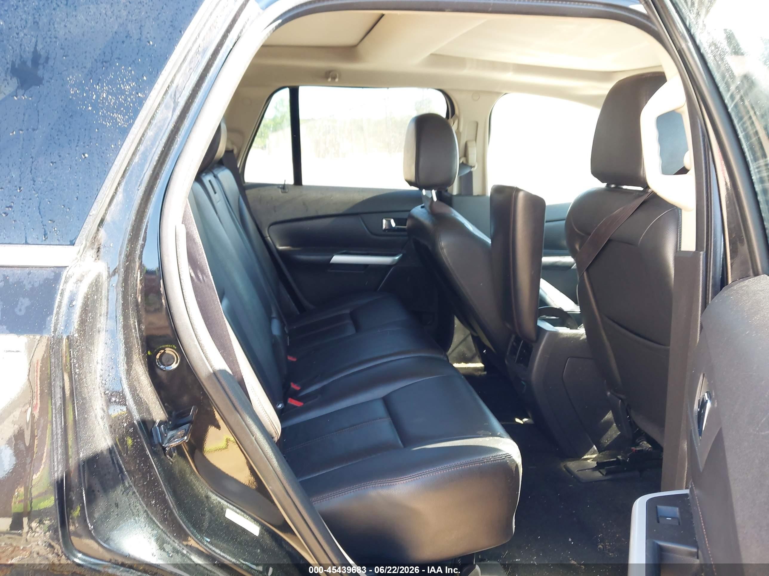 2013 Ford Edge Limited Black vin: 2FMDK4KC8DBA38277