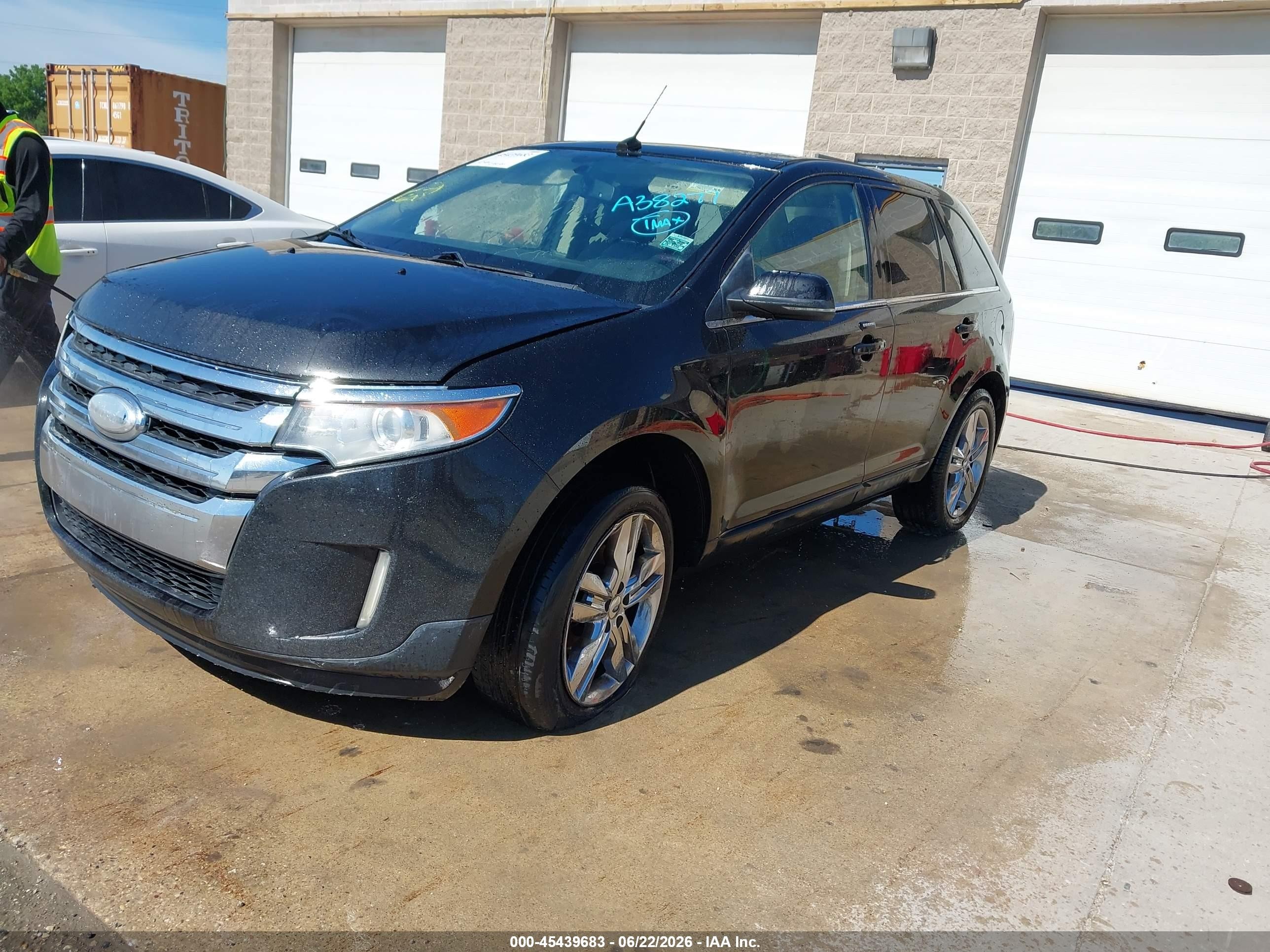 2013 Ford Edge Limited Black vin: 2FMDK4KC8DBA38277