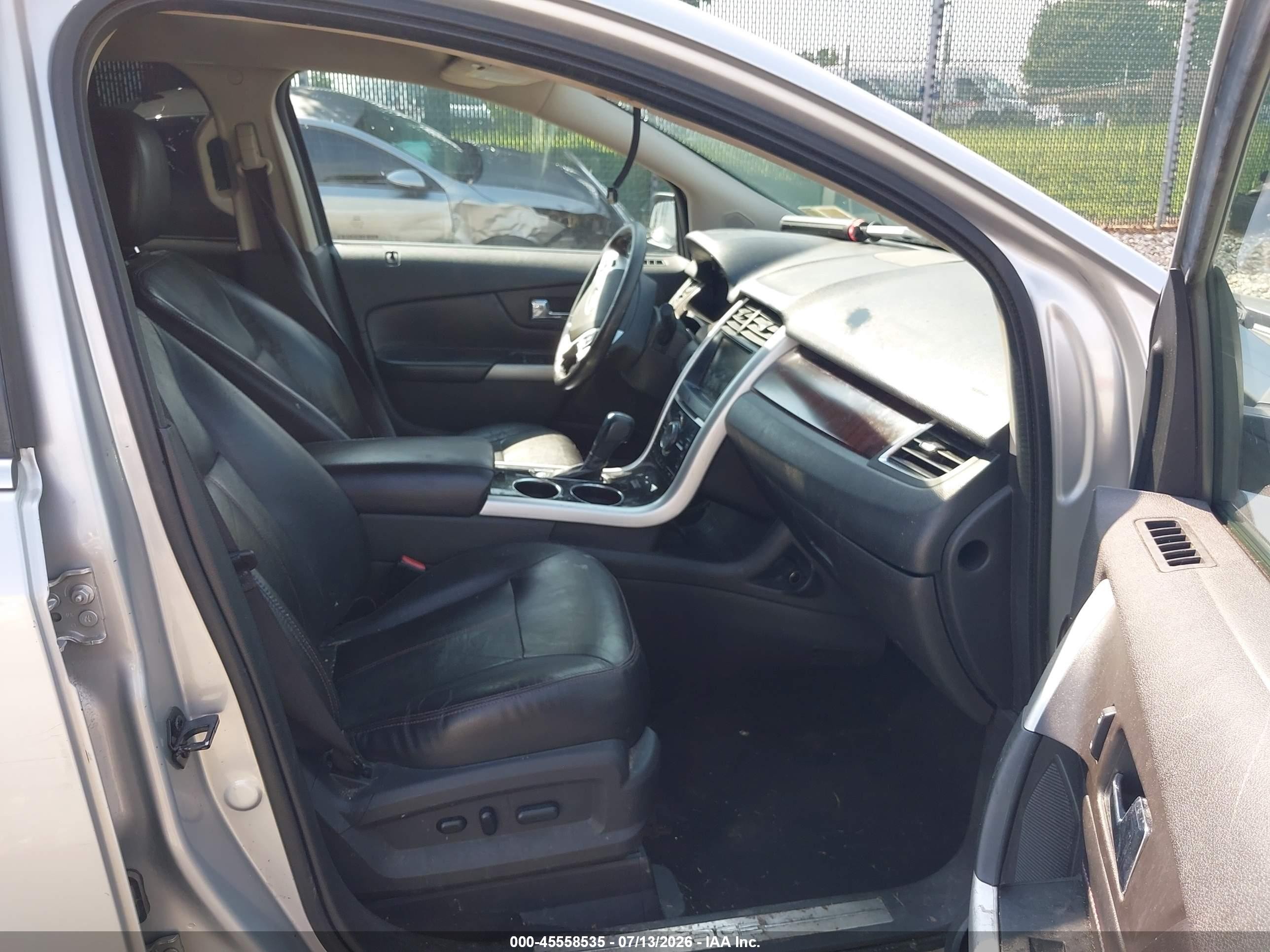 2013 Ford Edge Limited Silver vin: 2FMDK4KC8DBA68668
