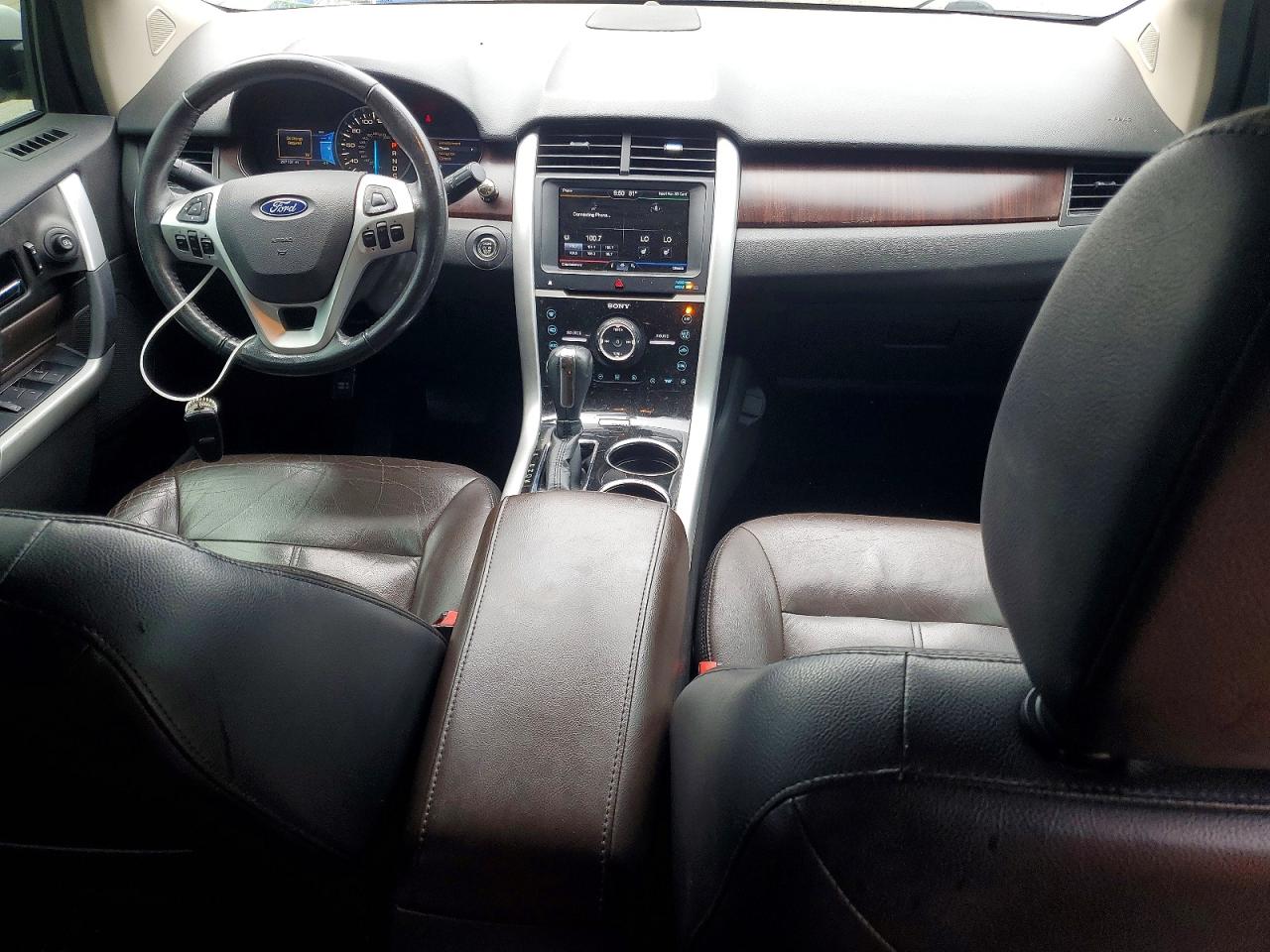 2013 Ford Edge Limited White vin: 2FMDK4KC8DBA94395