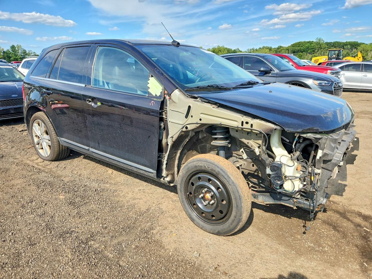 2013 Ford Edge Limited Black vin: 2FMDK4KC8DBB33891
