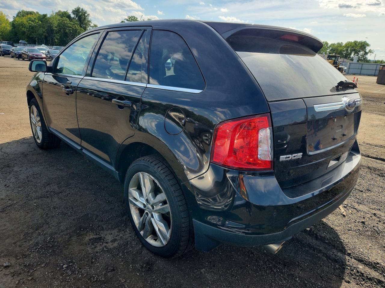 2013 Ford Edge Limited Black vin: 2FMDK4KC8DBB33891