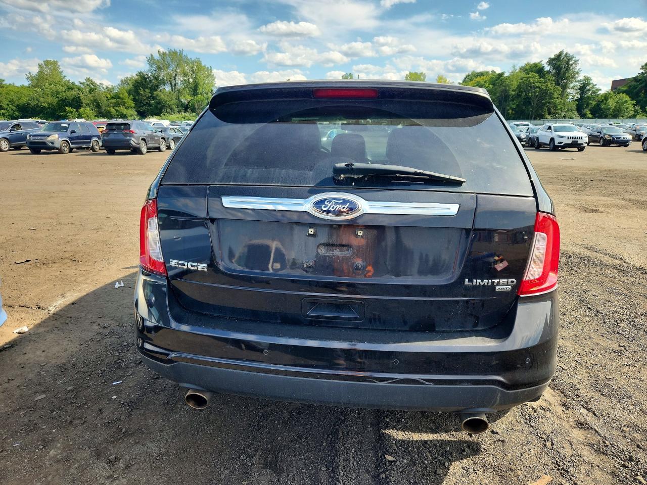 2013 Ford Edge Limited Black vin: 2FMDK4KC8DBB33891