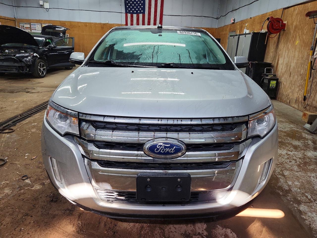 2013 Ford Edge Limited Silver vin: 2FMDK4KC8DBB56216