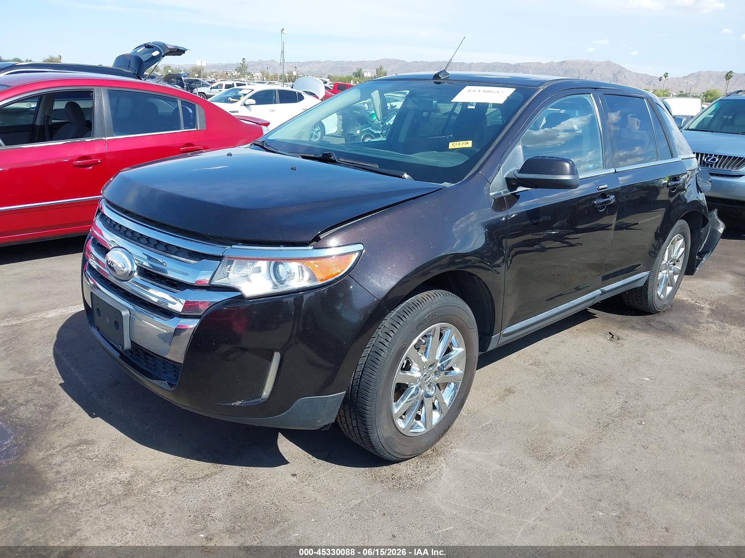 2013 Ford Edge Limited Black vin: 2FMDK4KC8DBB79382