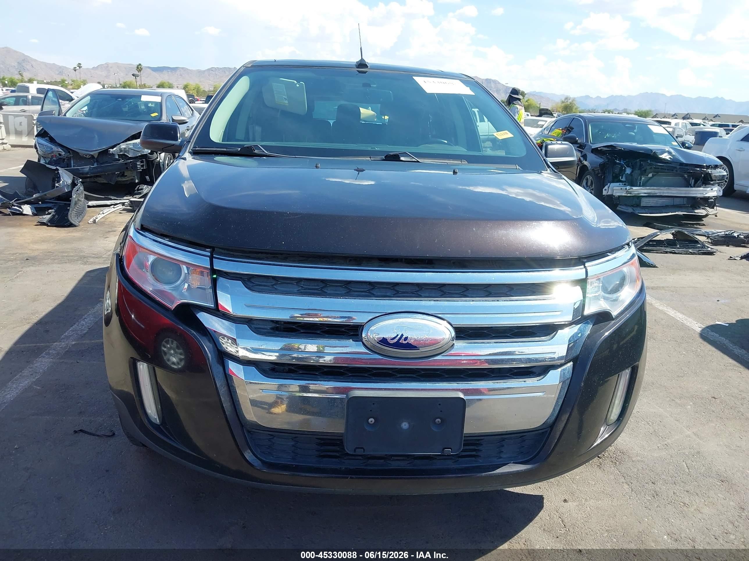 2013 Ford Edge Limited Black vin: 2FMDK4KC8DBB79382
