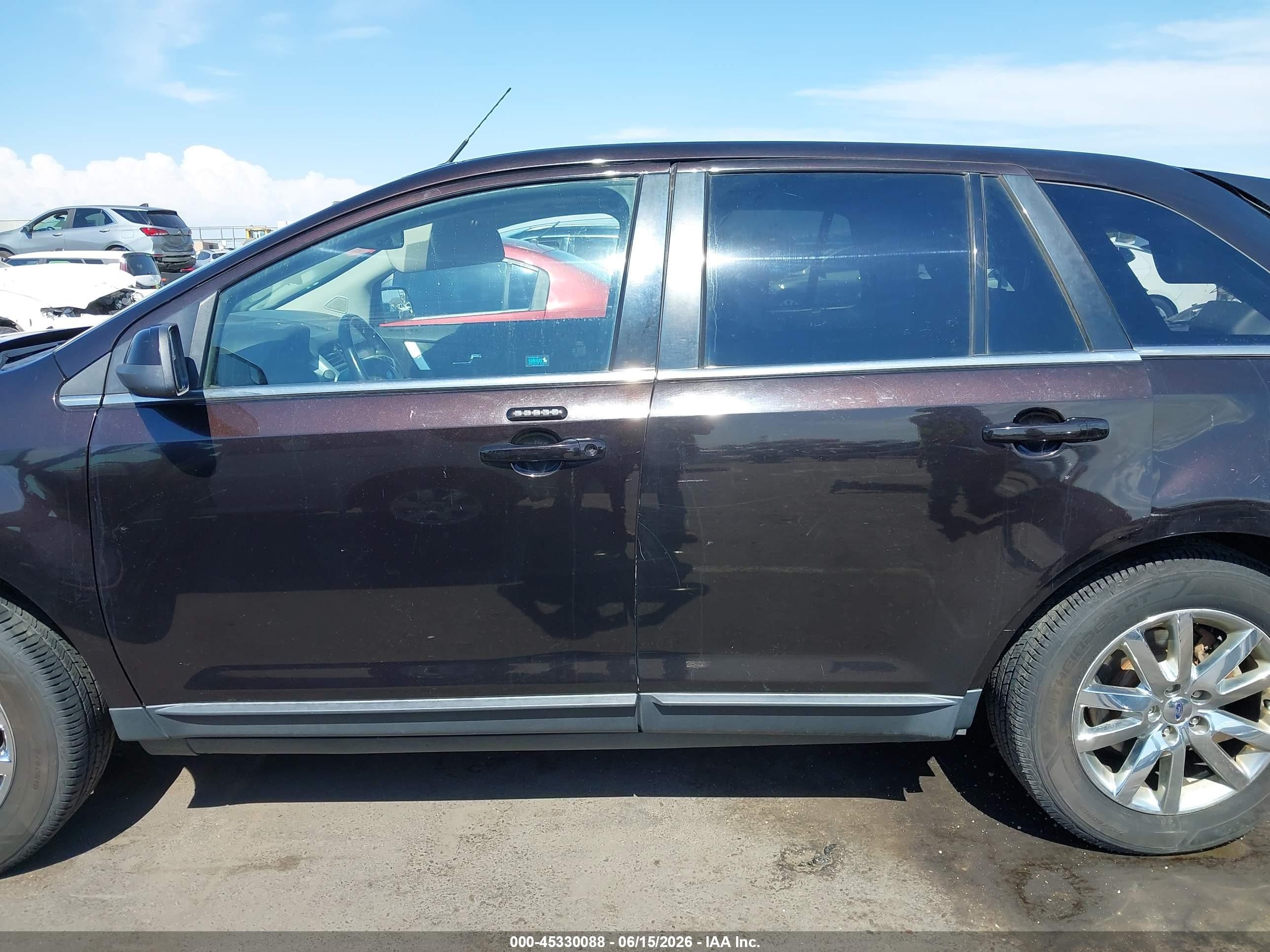 2013 Ford Edge Limited Black vin: 2FMDK4KC8DBB79382