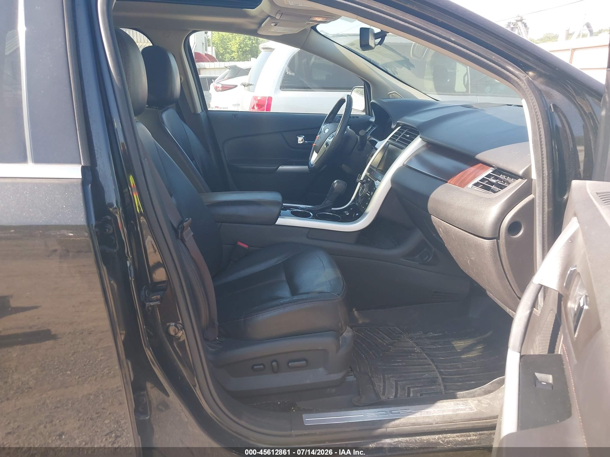 2013 Ford Edge Limited Black vin: 2FMDK4KC8DBB82816