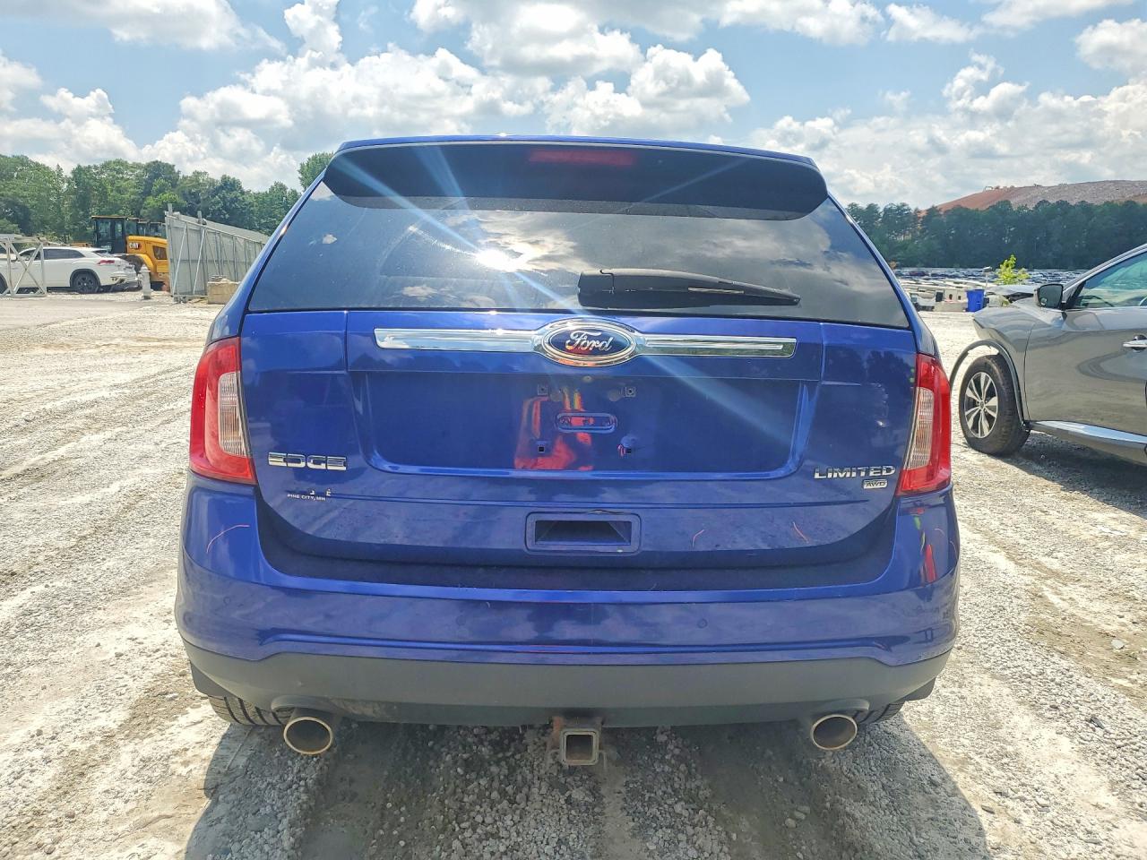 2013 Ford Edge Limited Blue vin: 2FMDK4KC8DBB96604