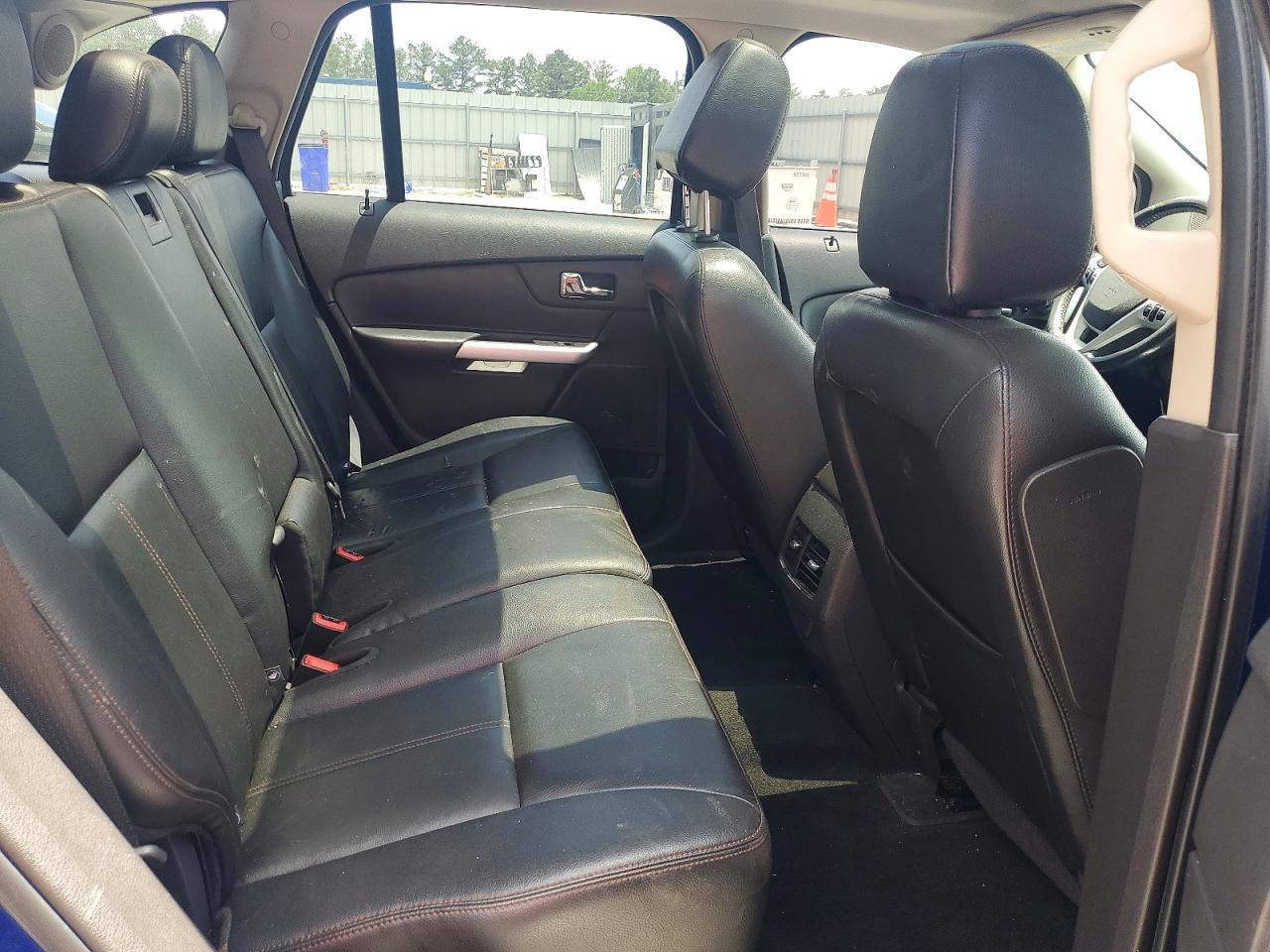 2013 Ford Edge Limited Blue vin: 2FMDK4KC8DBB96604
