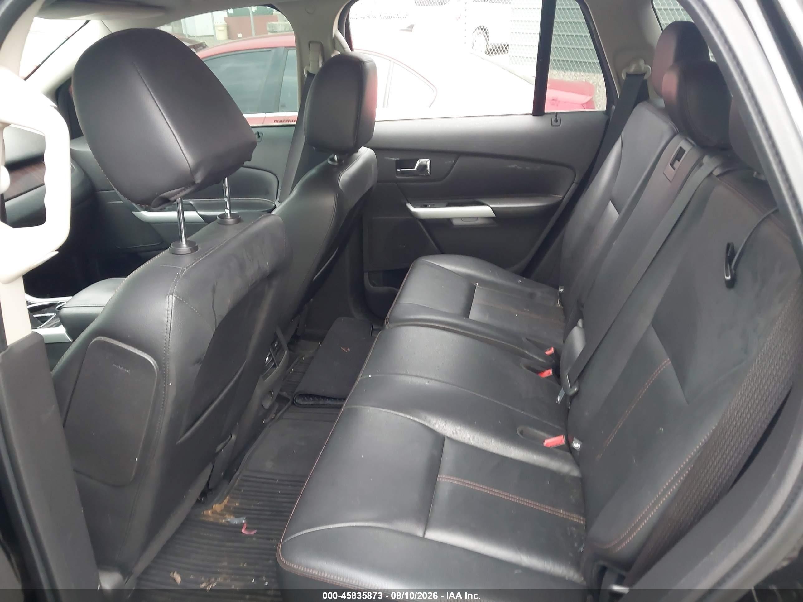2013 Ford Edge Limited Black vin: 2FMDK4KC8DBB98062