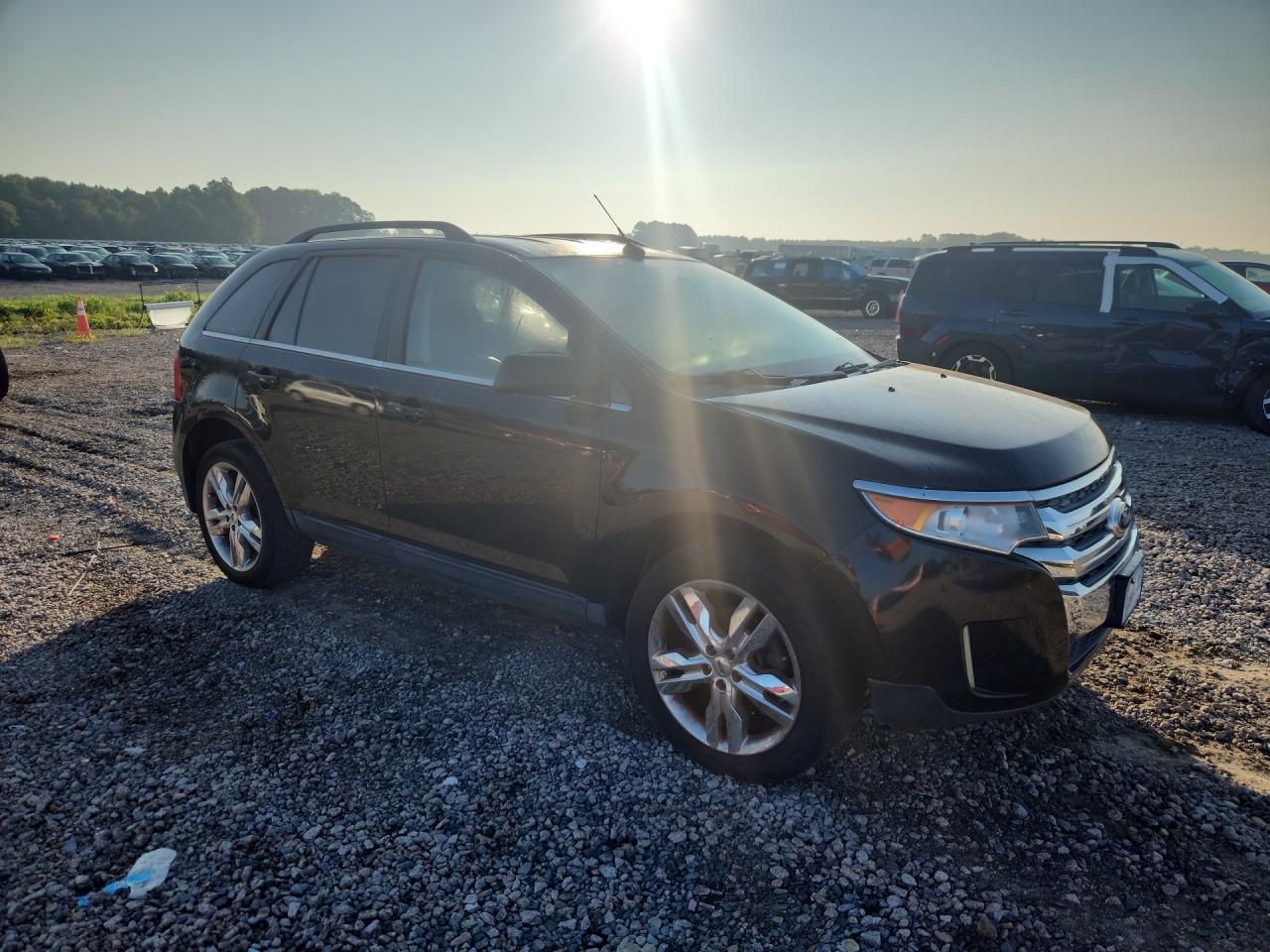 2013 Ford Edge Limited Black vin: 2FMDK4KC8DBC38477