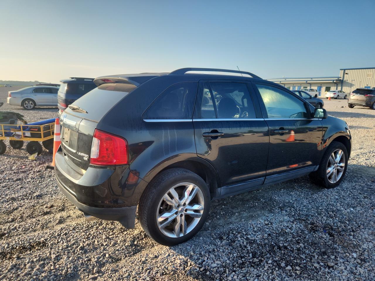 2013 Ford Edge Limited Black vin: 2FMDK4KC8DBC38477