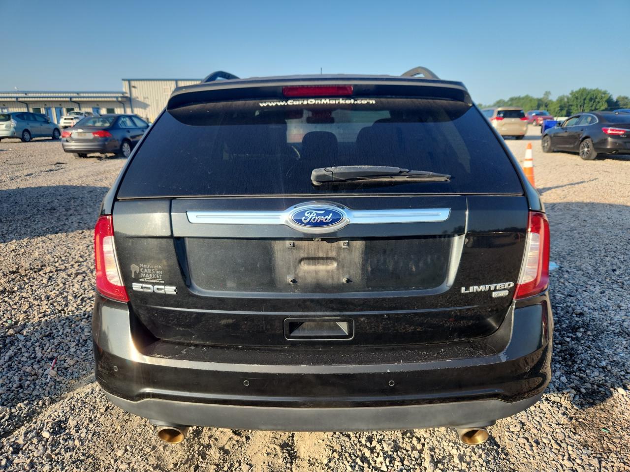 2013 Ford Edge Limited Black vin: 2FMDK4KC8DBC38477
