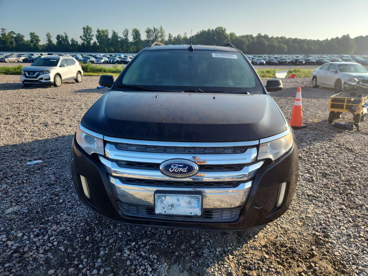 2013 Ford Edge Limited Black vin: 2FMDK4KC8DBC38477