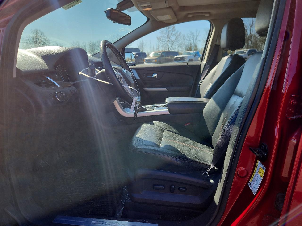 2013 Ford Edge Limited Red vin: 2FMDK4KC8DBC89767