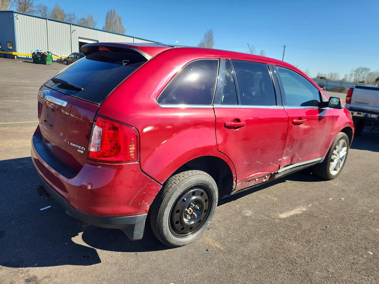 2013 Ford Edge Limited Red vin: 2FMDK4KC8DBC89767