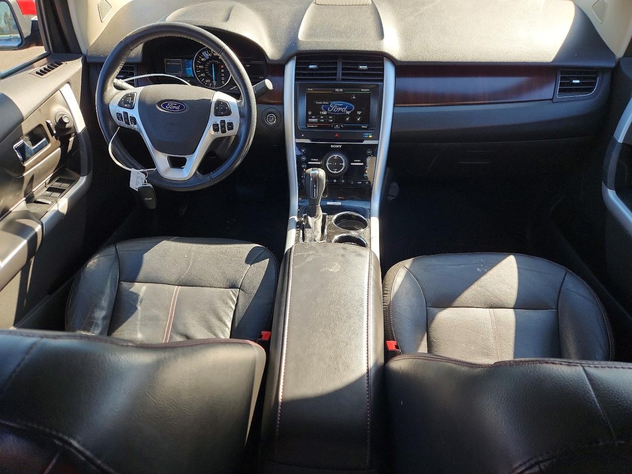 2013 Ford Edge Limited Red vin: 2FMDK4KC8DBC89767