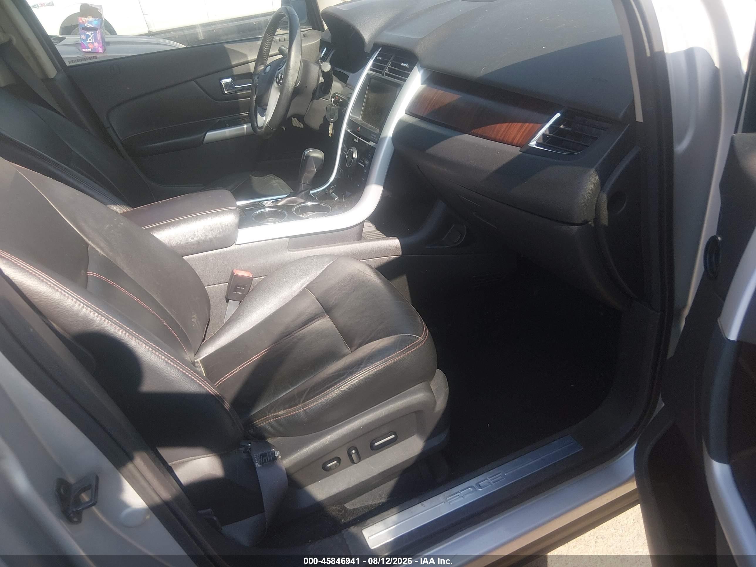 2014 Ford Edge Limited Серый vin: 2FMDK4KC8EBA75170