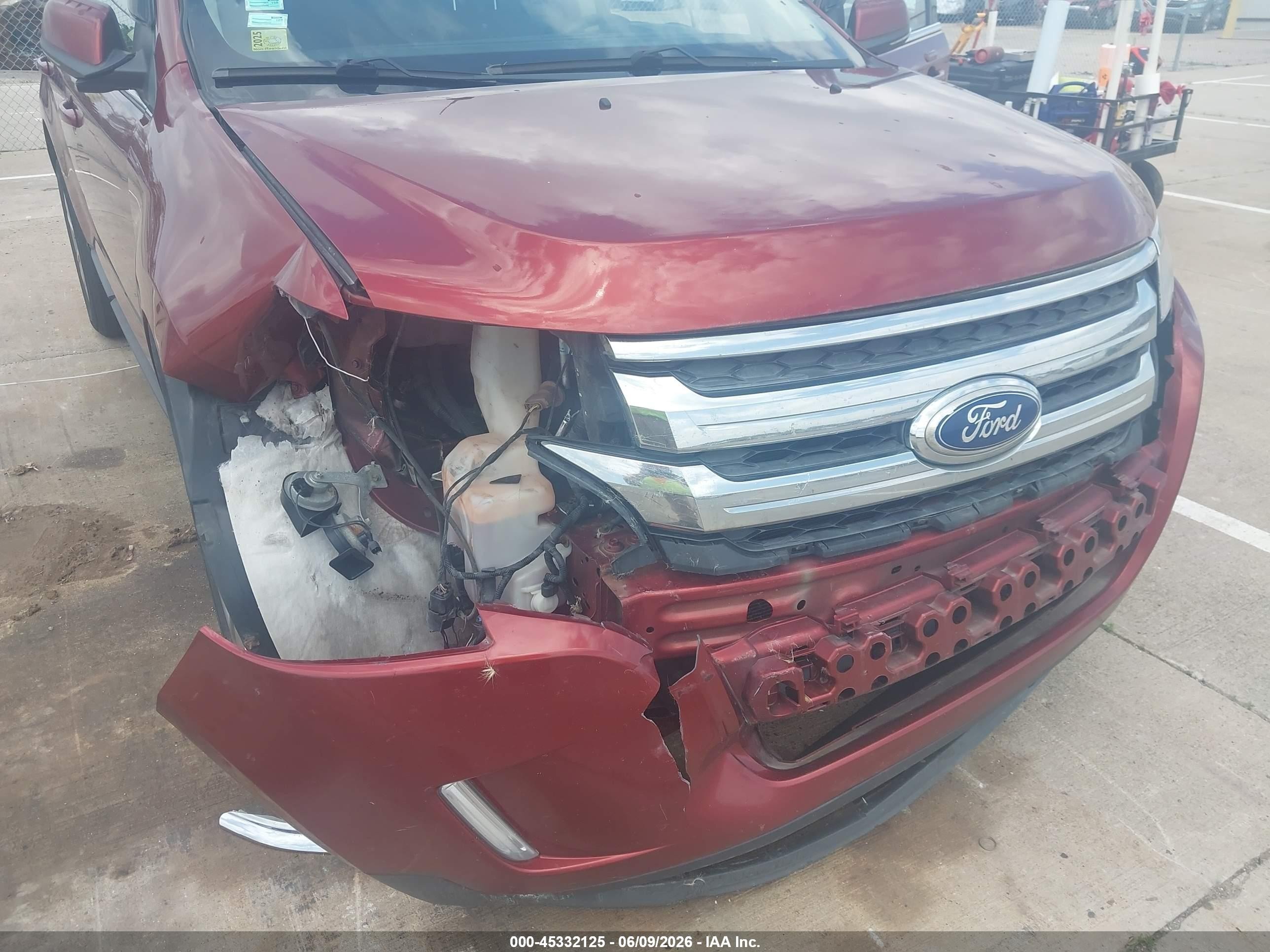 2014 Ford Edge Limited Orange vin: 2FMDK4KC8EBB31608