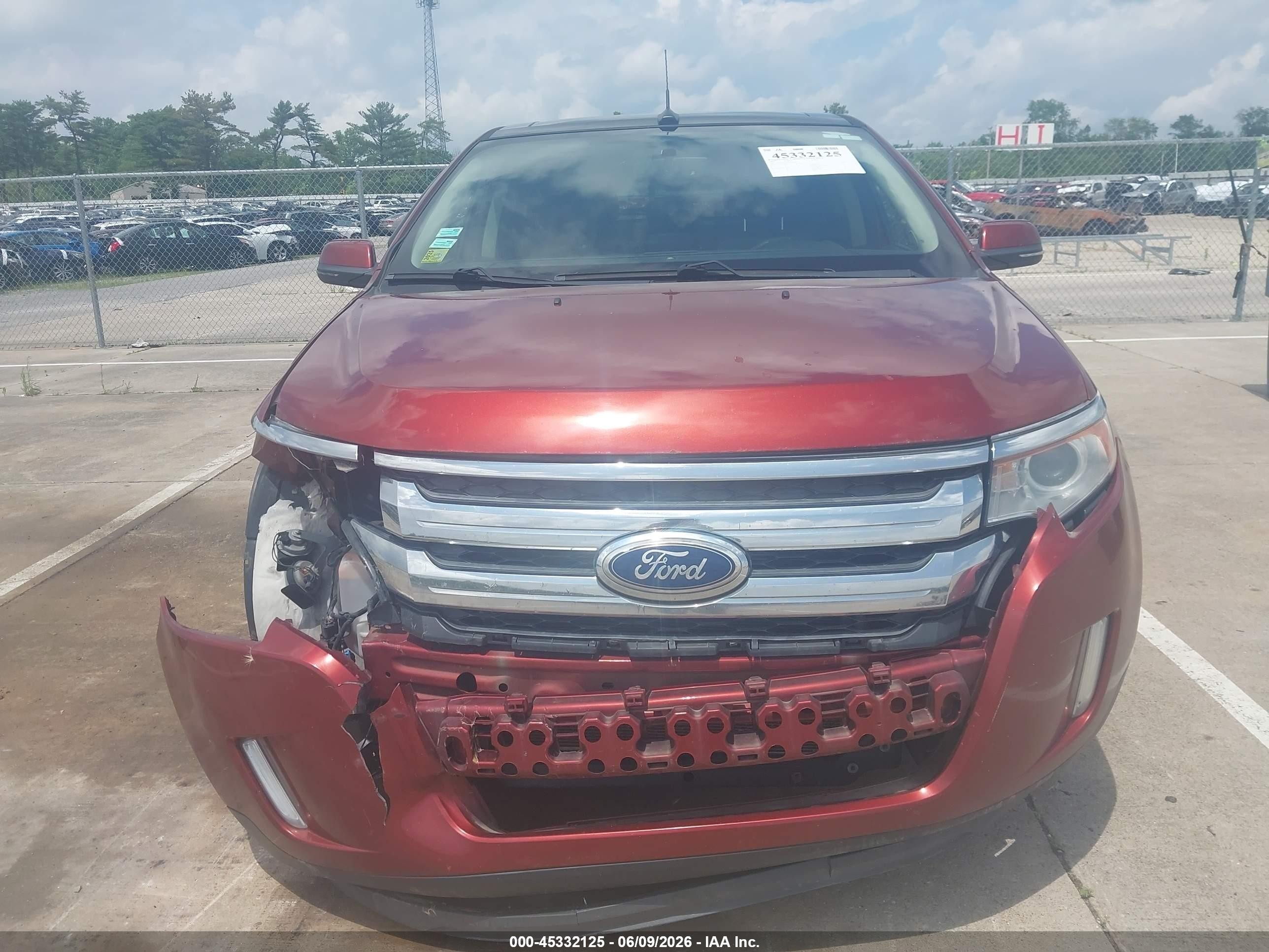 2014 Ford Edge Limited Orange vin: 2FMDK4KC8EBB31608