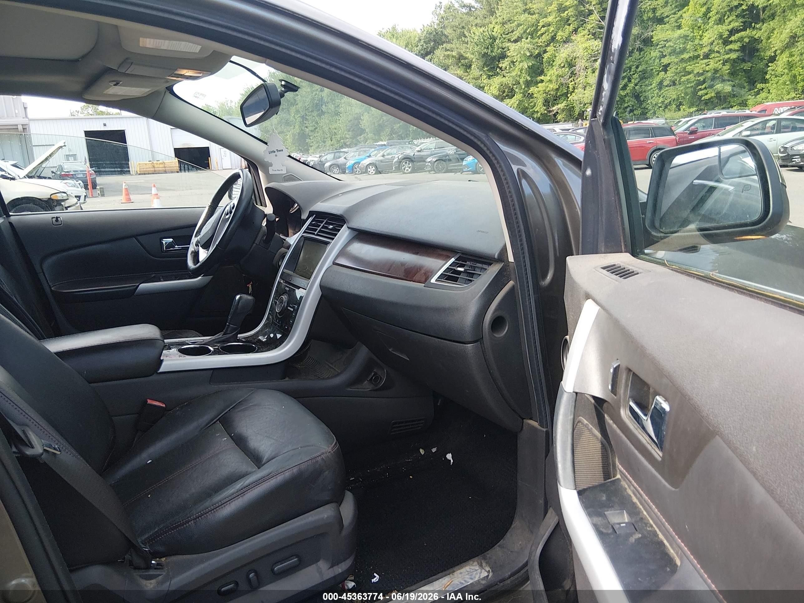 2014 Ford Edge Limited Gray vin: 2FMDK4KC8EBB71297
