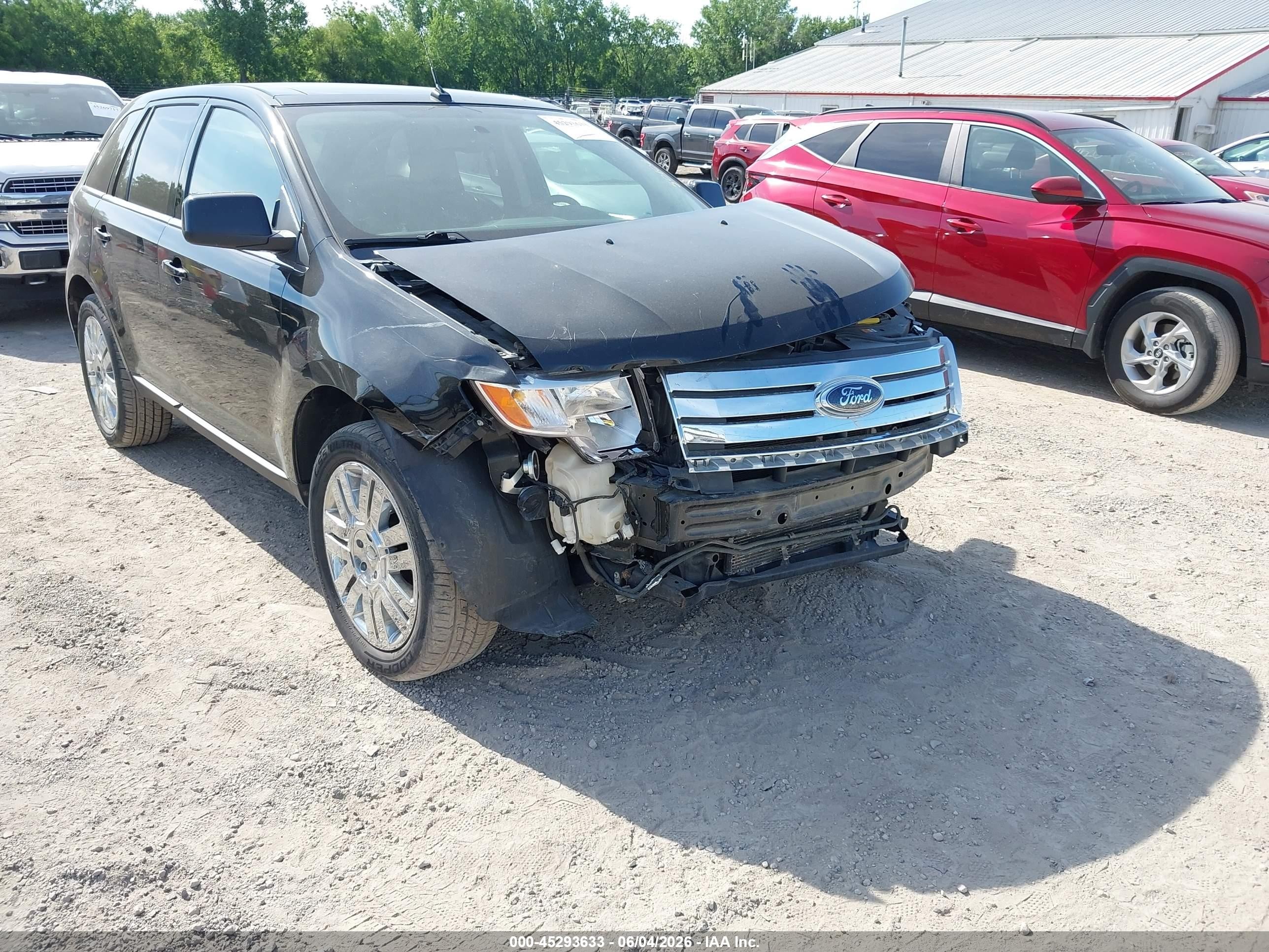 2010 Ford Edge Limited Черный vin: 2FMDK4KC9ABA62437