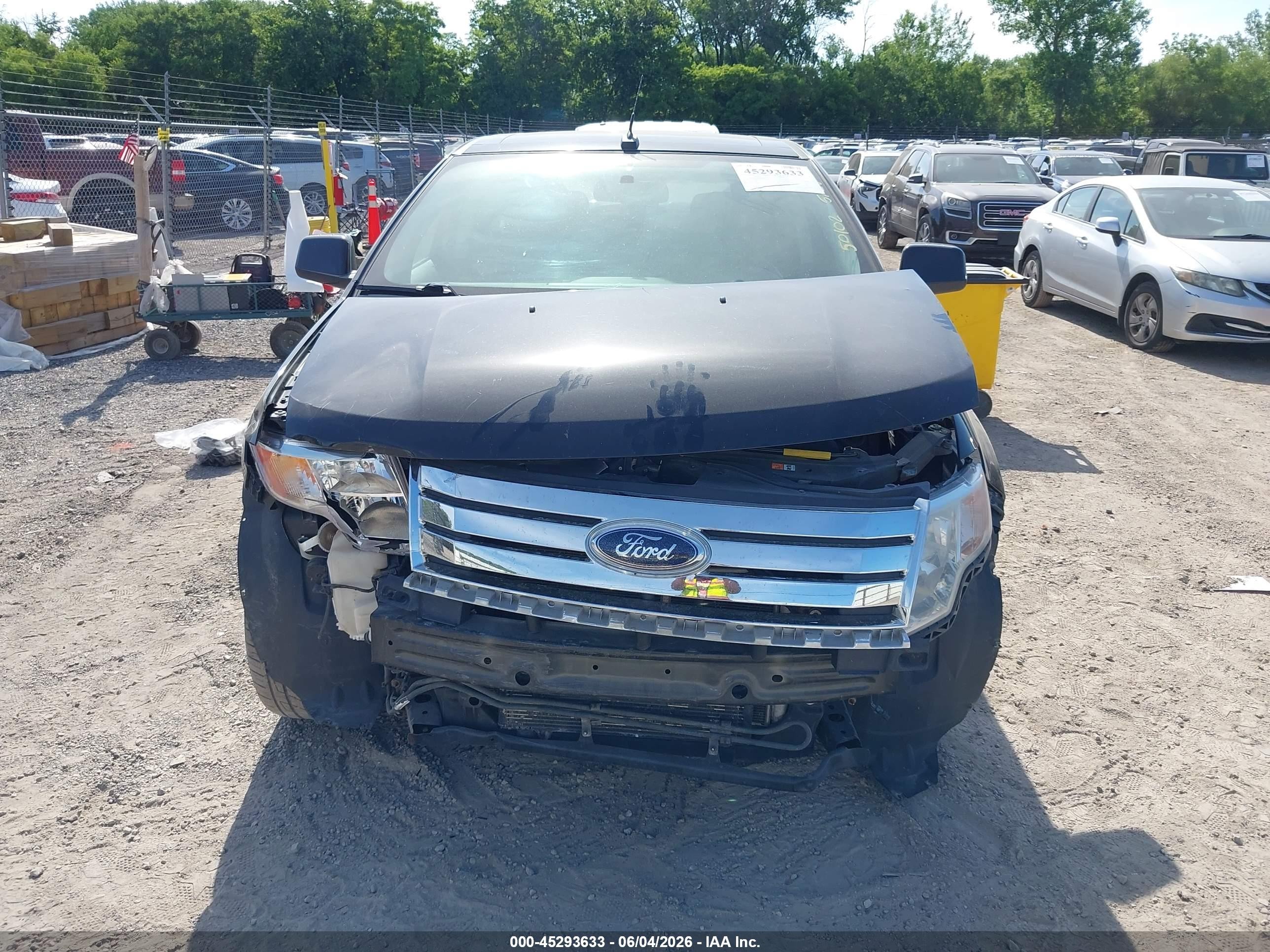 2010 Ford Edge Limited Черный vin: 2FMDK4KC9ABA62437