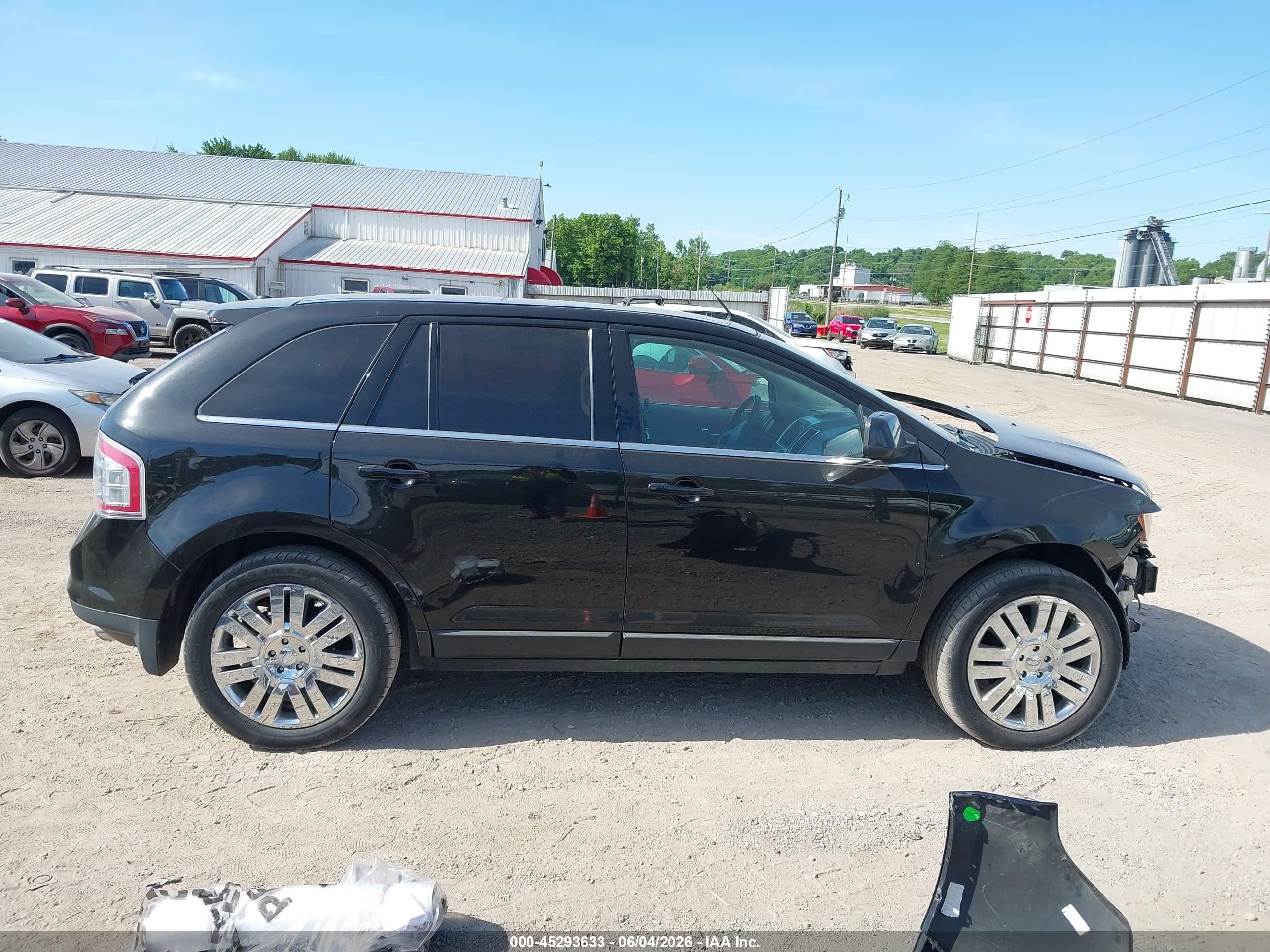 2010 Ford Edge Limited Черный vin: 2FMDK4KC9ABA62437