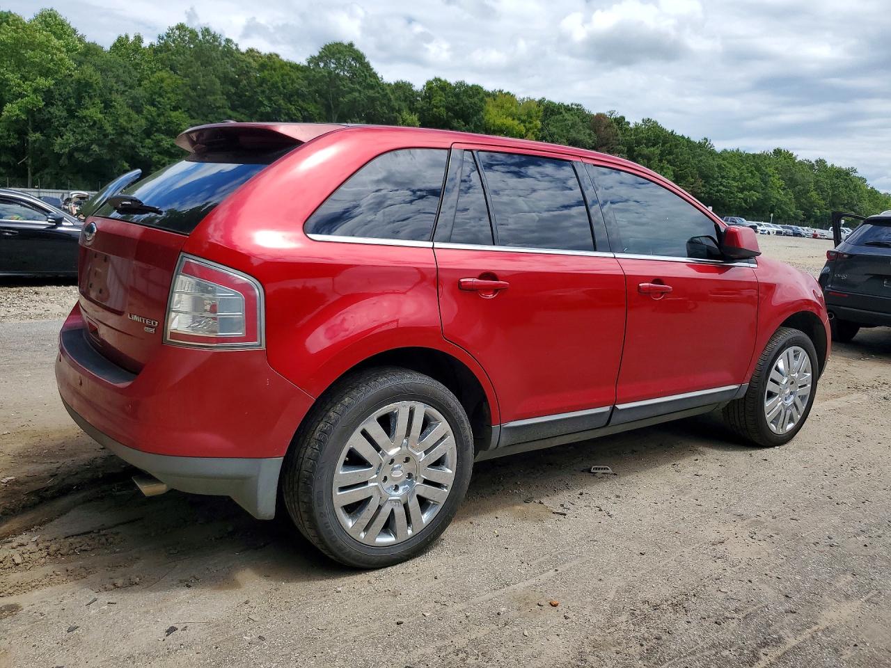 2010 Ford Edge Limited Red vin: 2FMDK4KC9ABA63961