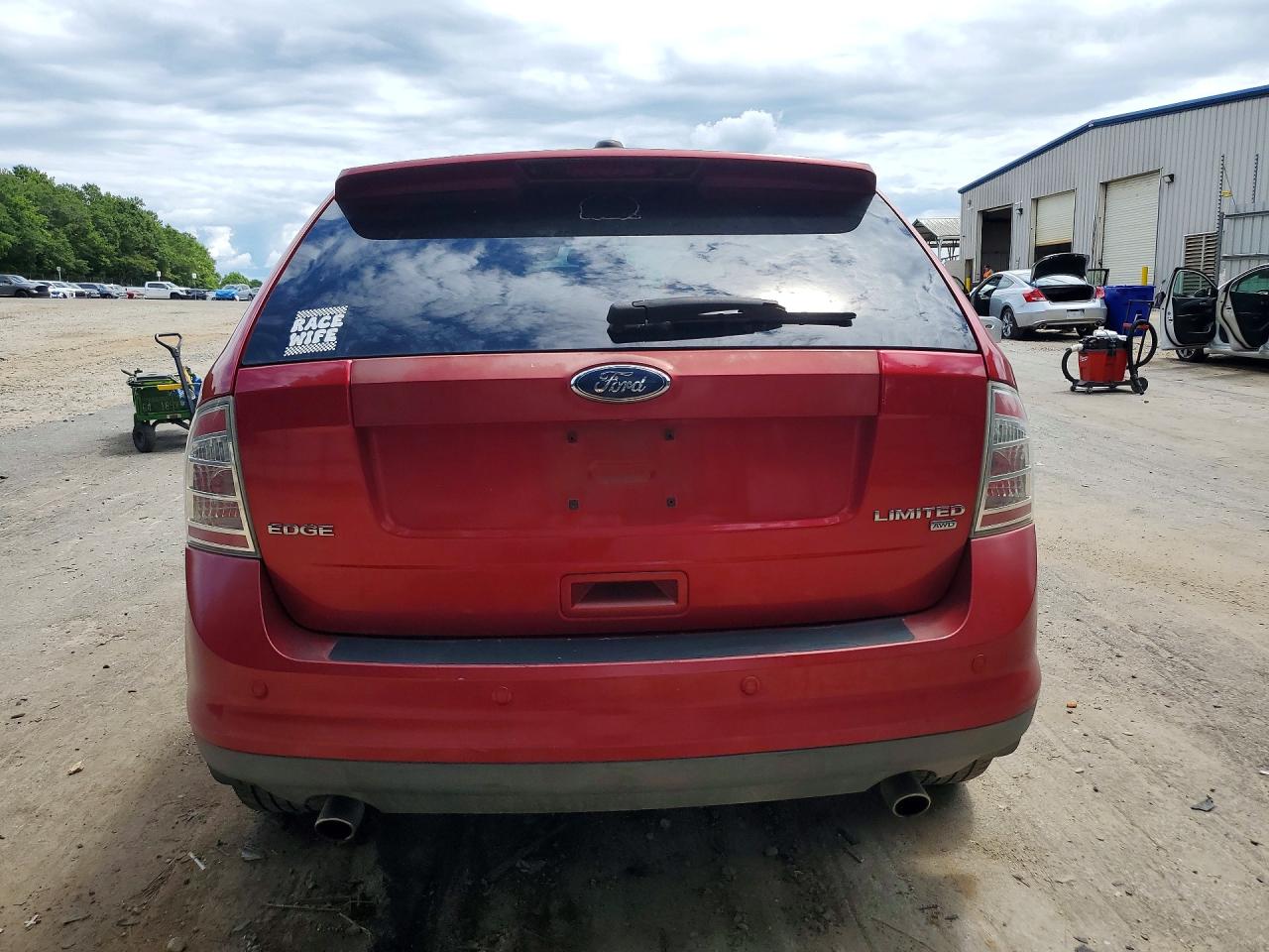 2010 Ford Edge Limited Red vin: 2FMDK4KC9ABA63961