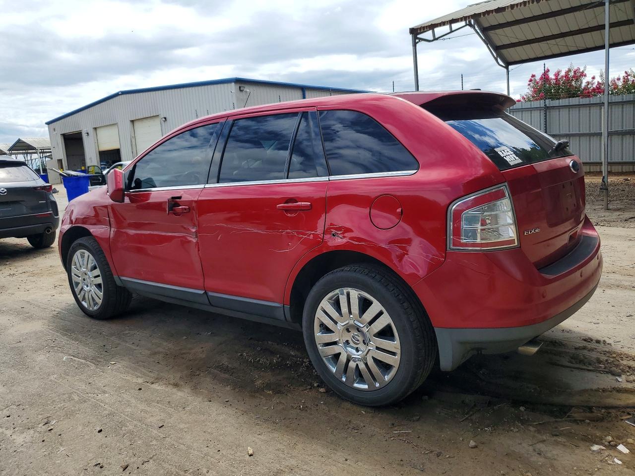 2010 Ford Edge Limited Red vin: 2FMDK4KC9ABA63961