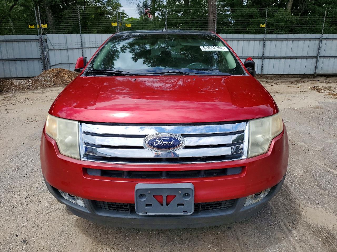 2010 Ford Edge Limited Red vin: 2FMDK4KC9ABA63961
