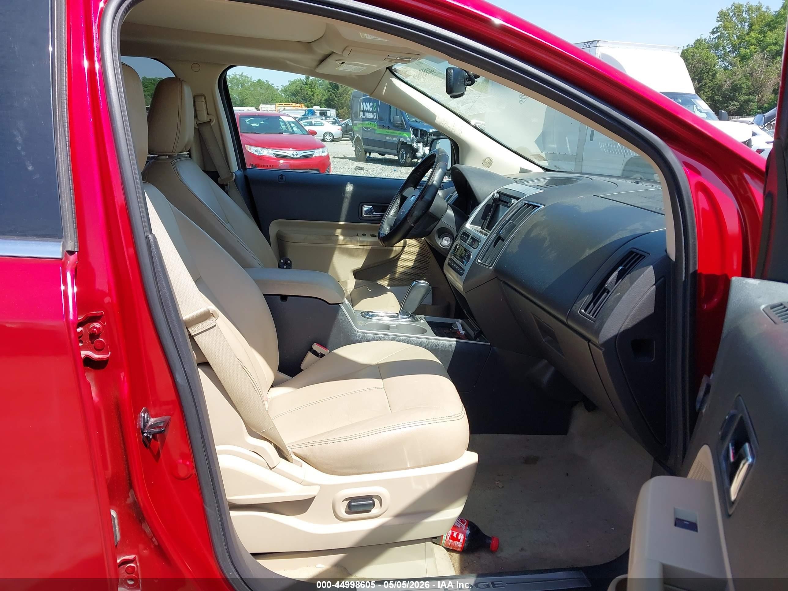 2010 Ford Edge Limited Red vin: 2FMDK4KC9ABB32650