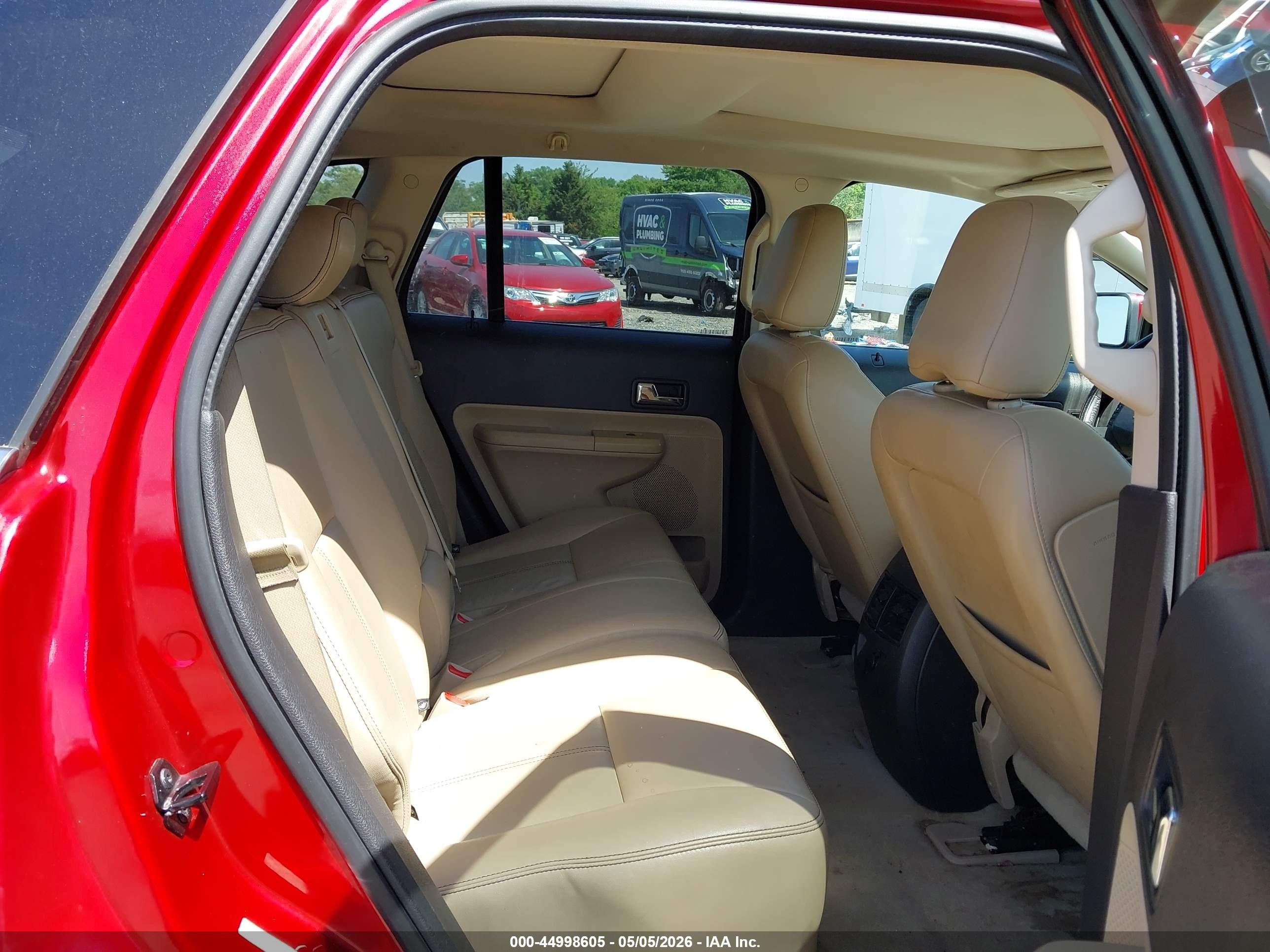 2010 Ford Edge Limited Red vin: 2FMDK4KC9ABB32650