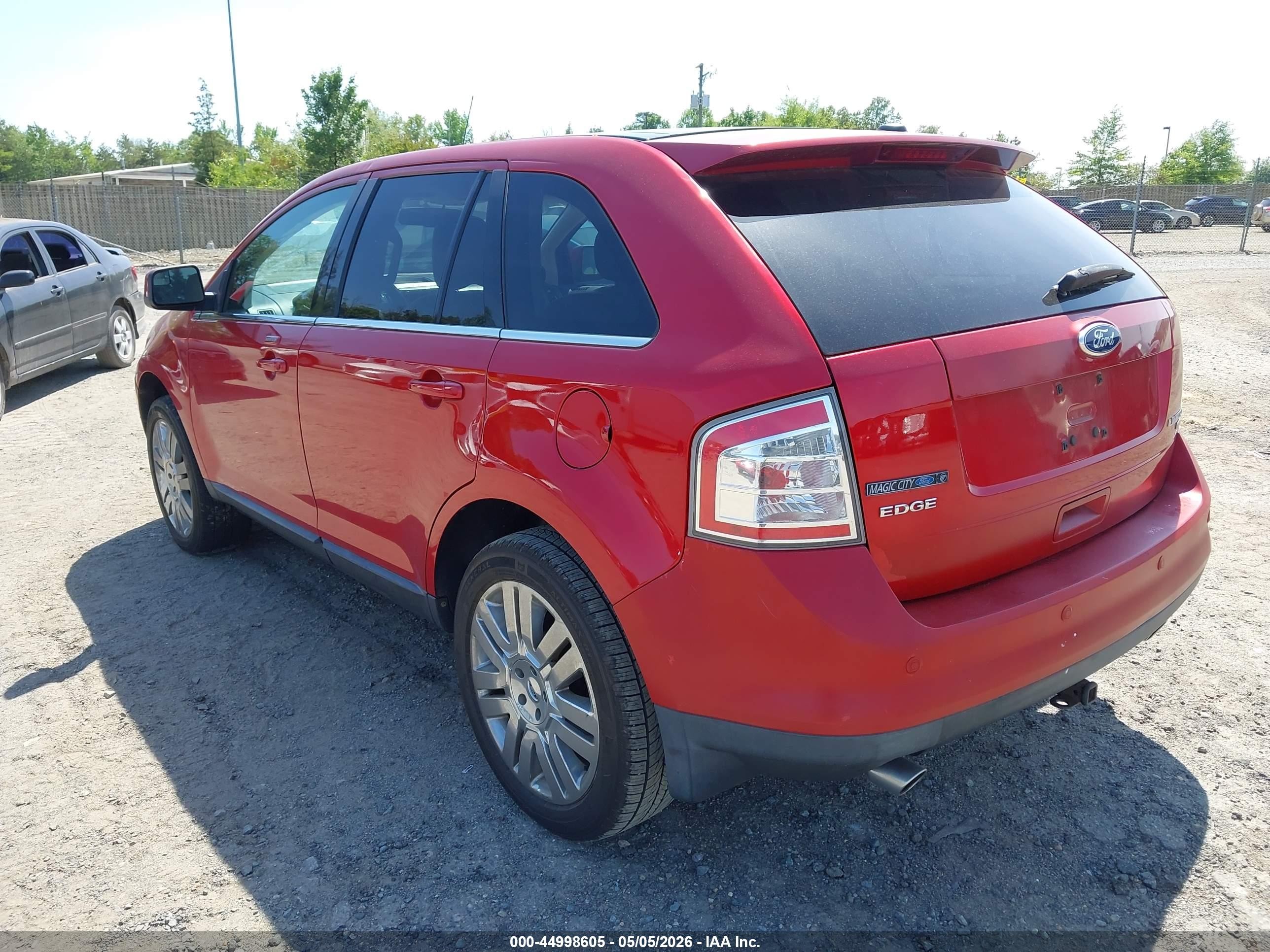 2010 Ford Edge Limited Red vin: 2FMDK4KC9ABB32650