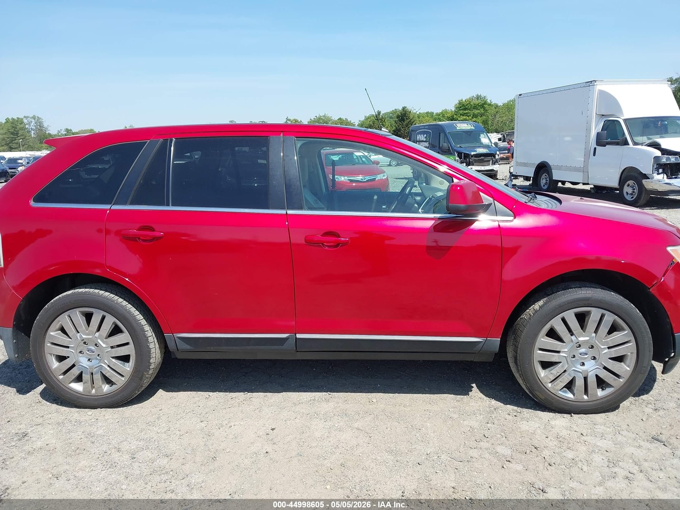 2010 Ford Edge Limited Red vin: 2FMDK4KC9ABB32650