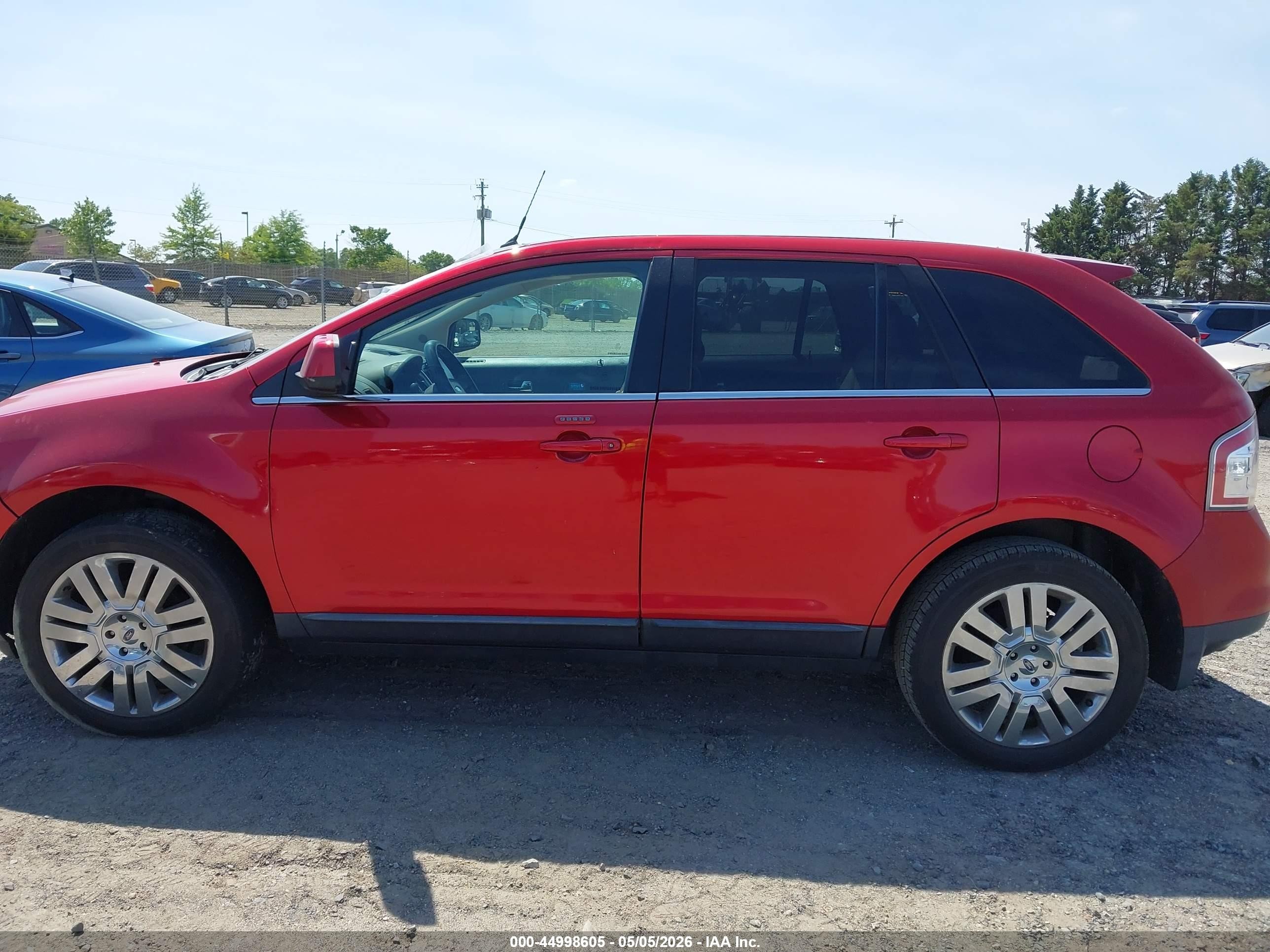 2010 Ford Edge Limited Red vin: 2FMDK4KC9ABB32650