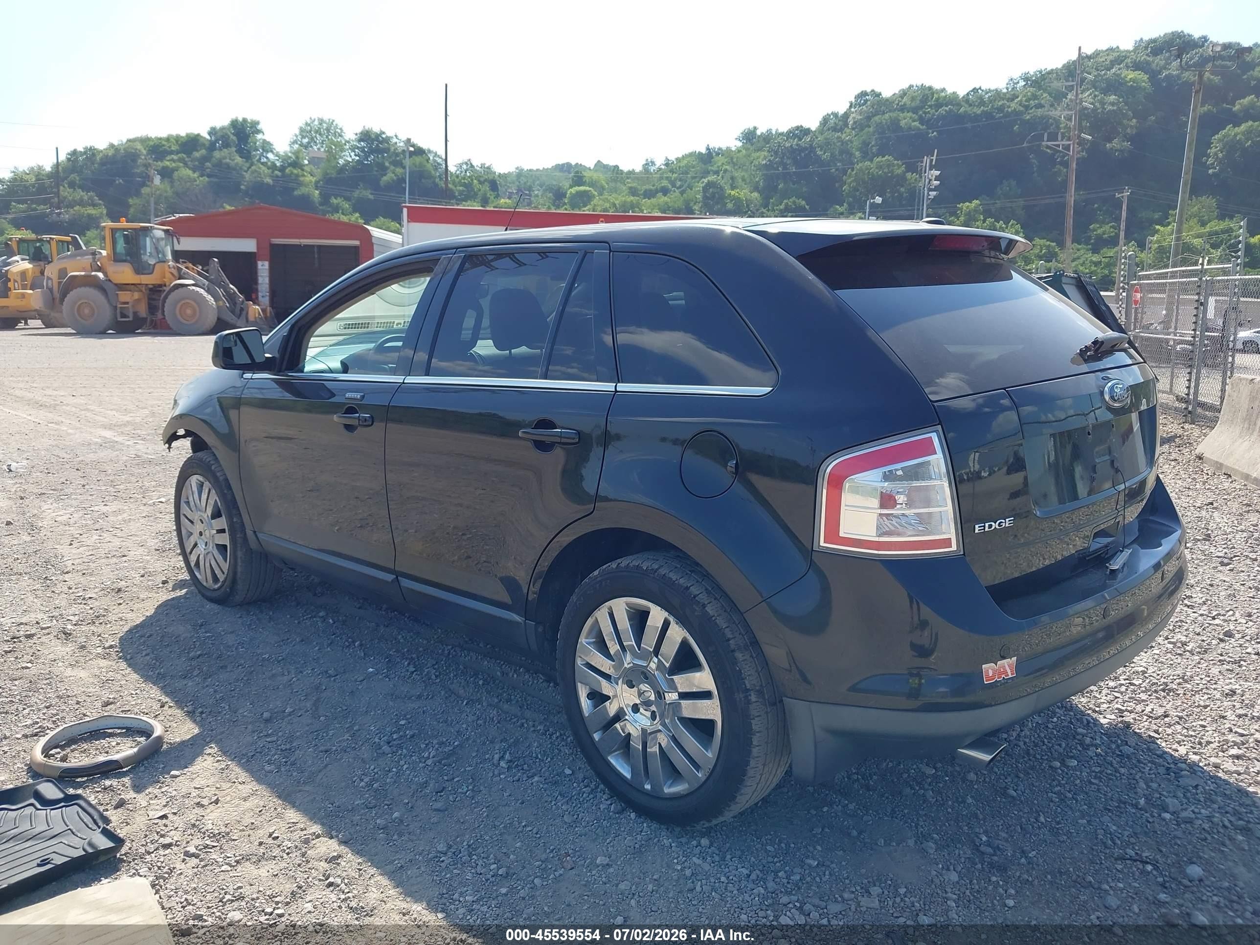 2010 Ford Edge Limited Black vin: 2FMDK4KC9ABB63381