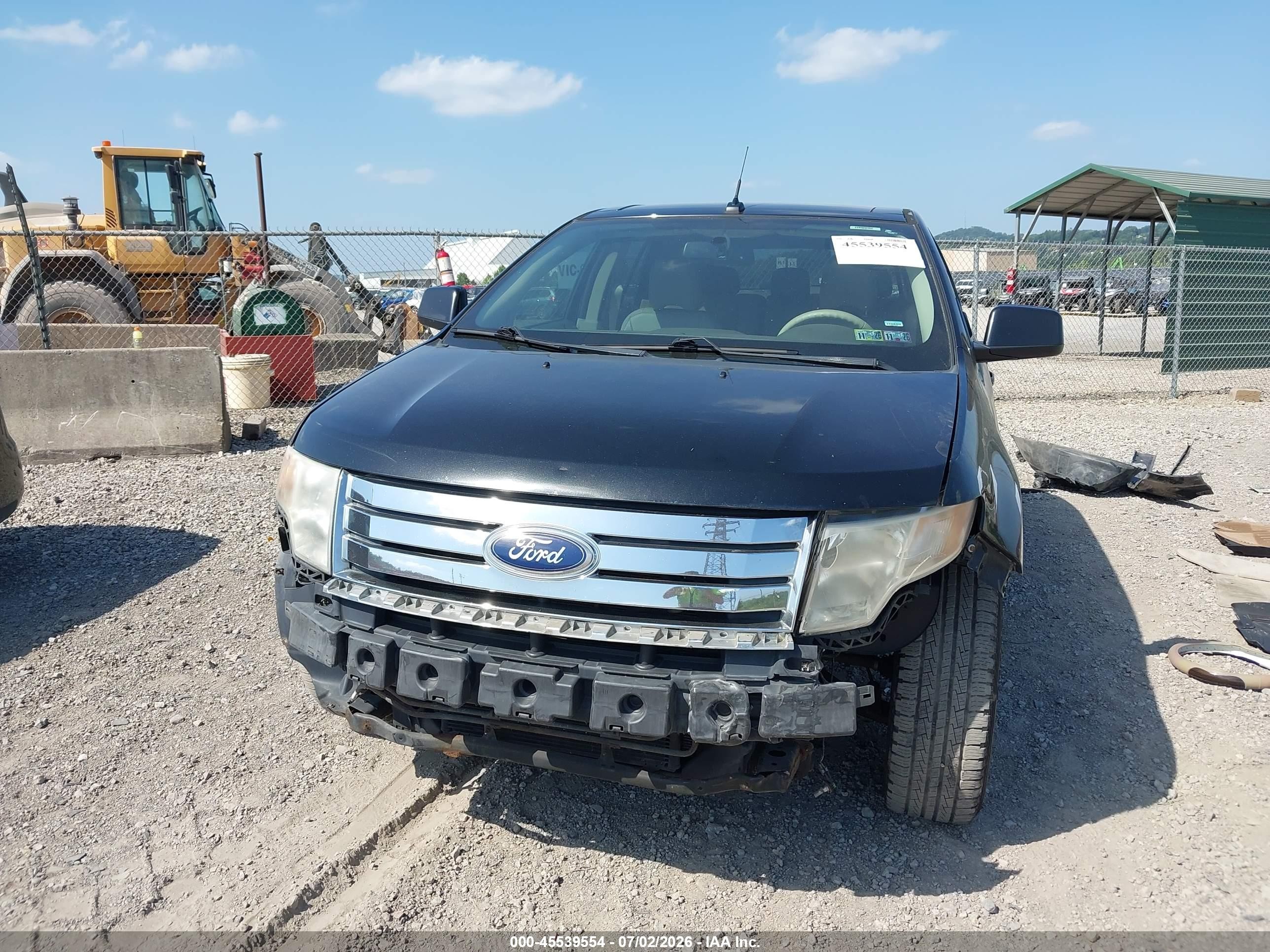 2010 Ford Edge Limited Black vin: 2FMDK4KC9ABB63381