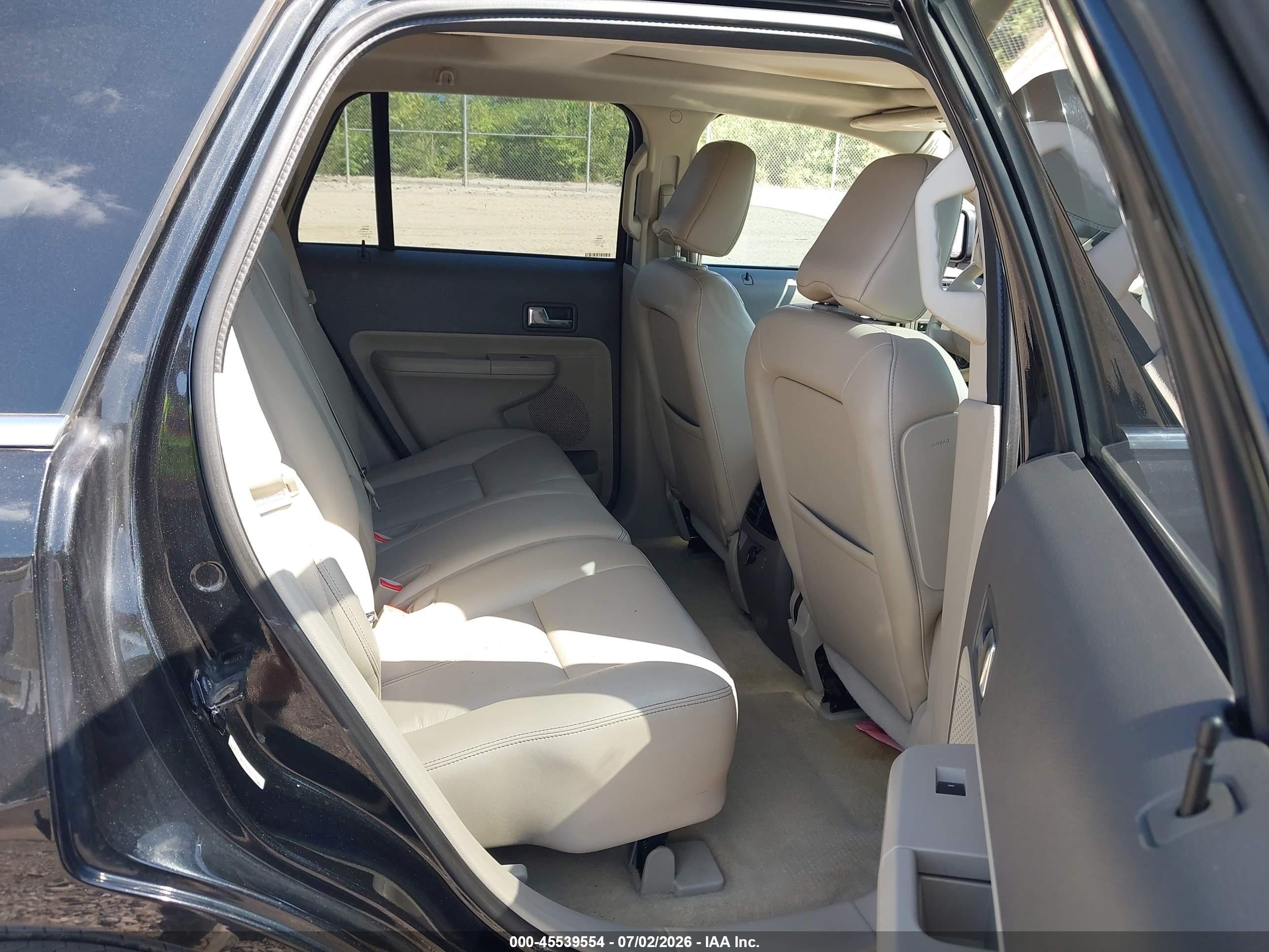 2010 Ford Edge Limited Black vin: 2FMDK4KC9ABB63381