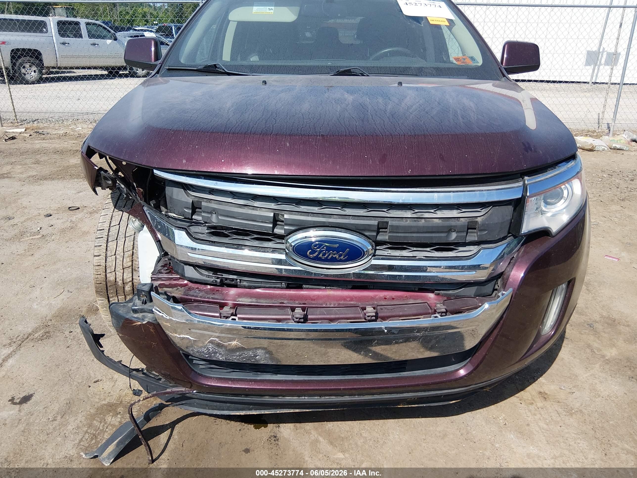 2011 Ford Edge Limited Burgundy vin: 2FMDK4KC9BBA18861