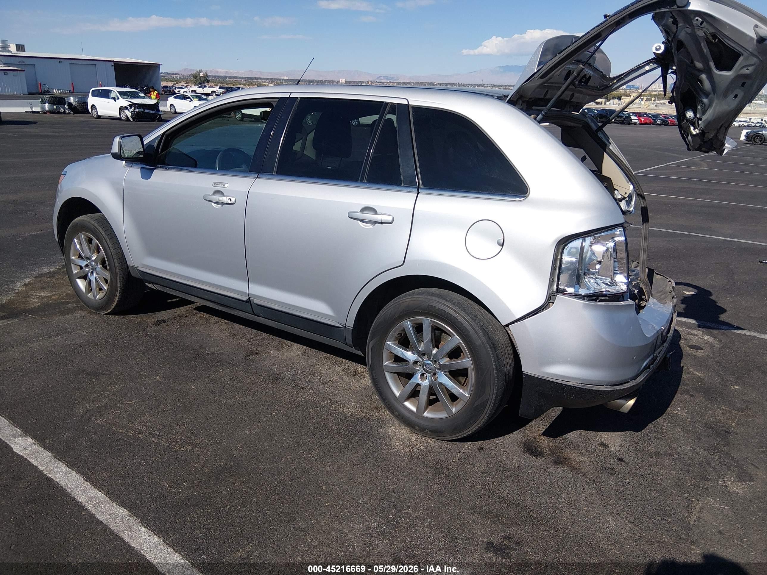 2011 Ford Edge Limited Silver vin: 2FMDK4KC9BBA45896