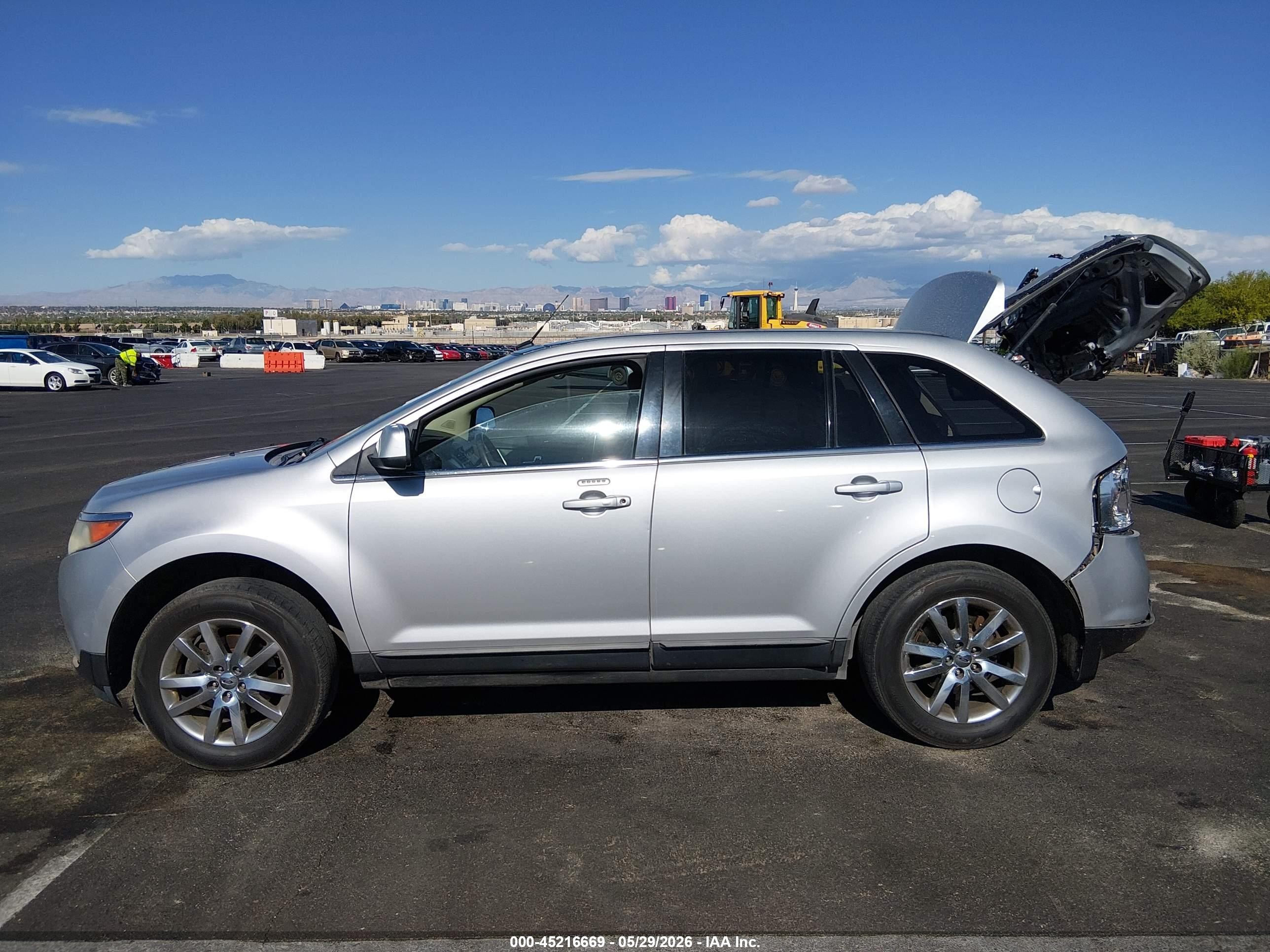 2011 Ford Edge Limited Silver vin: 2FMDK4KC9BBA45896