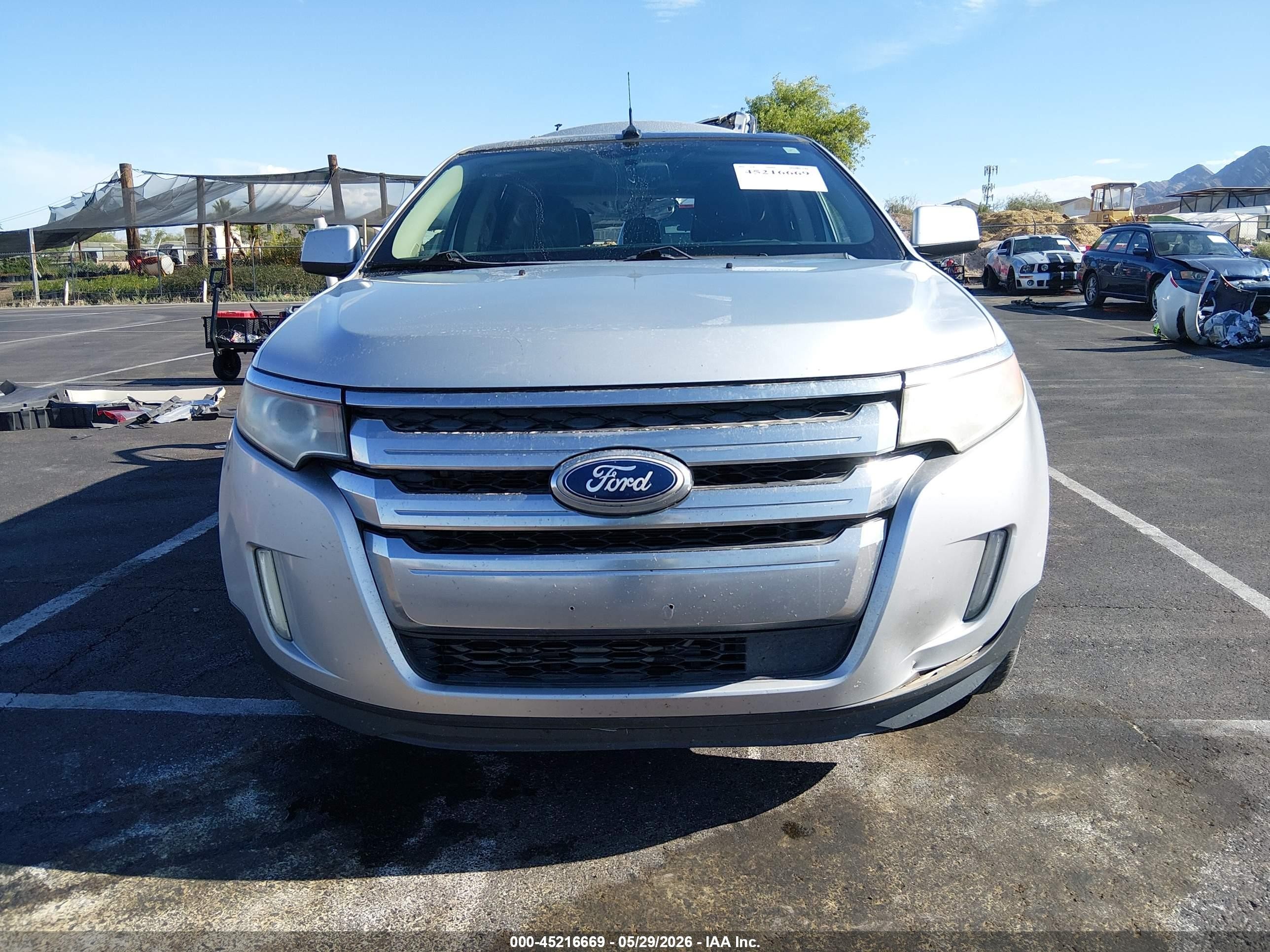 2011 Ford Edge Limited Silver vin: 2FMDK4KC9BBA45896