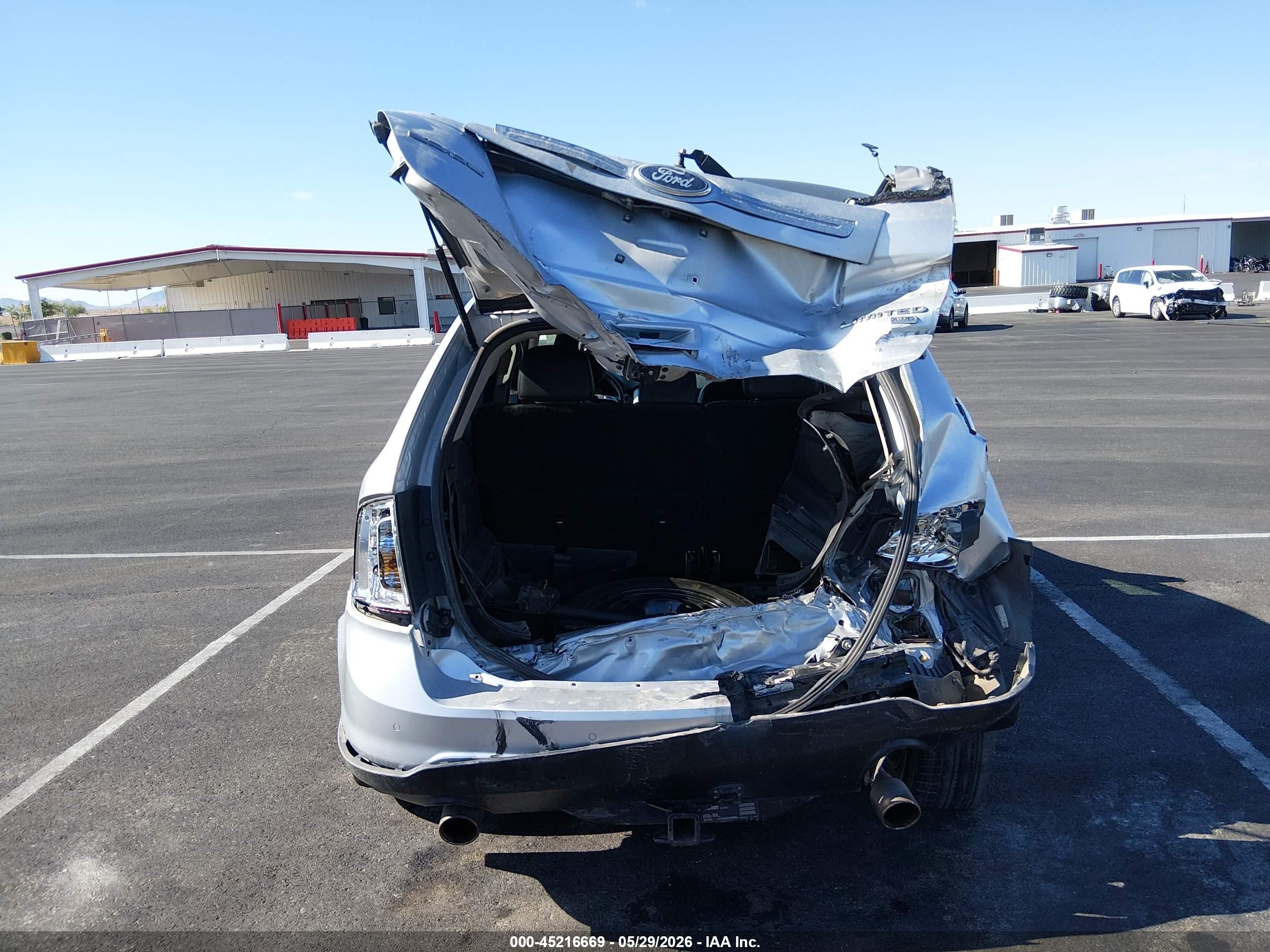 2011 Ford Edge Limited Silver vin: 2FMDK4KC9BBA45896