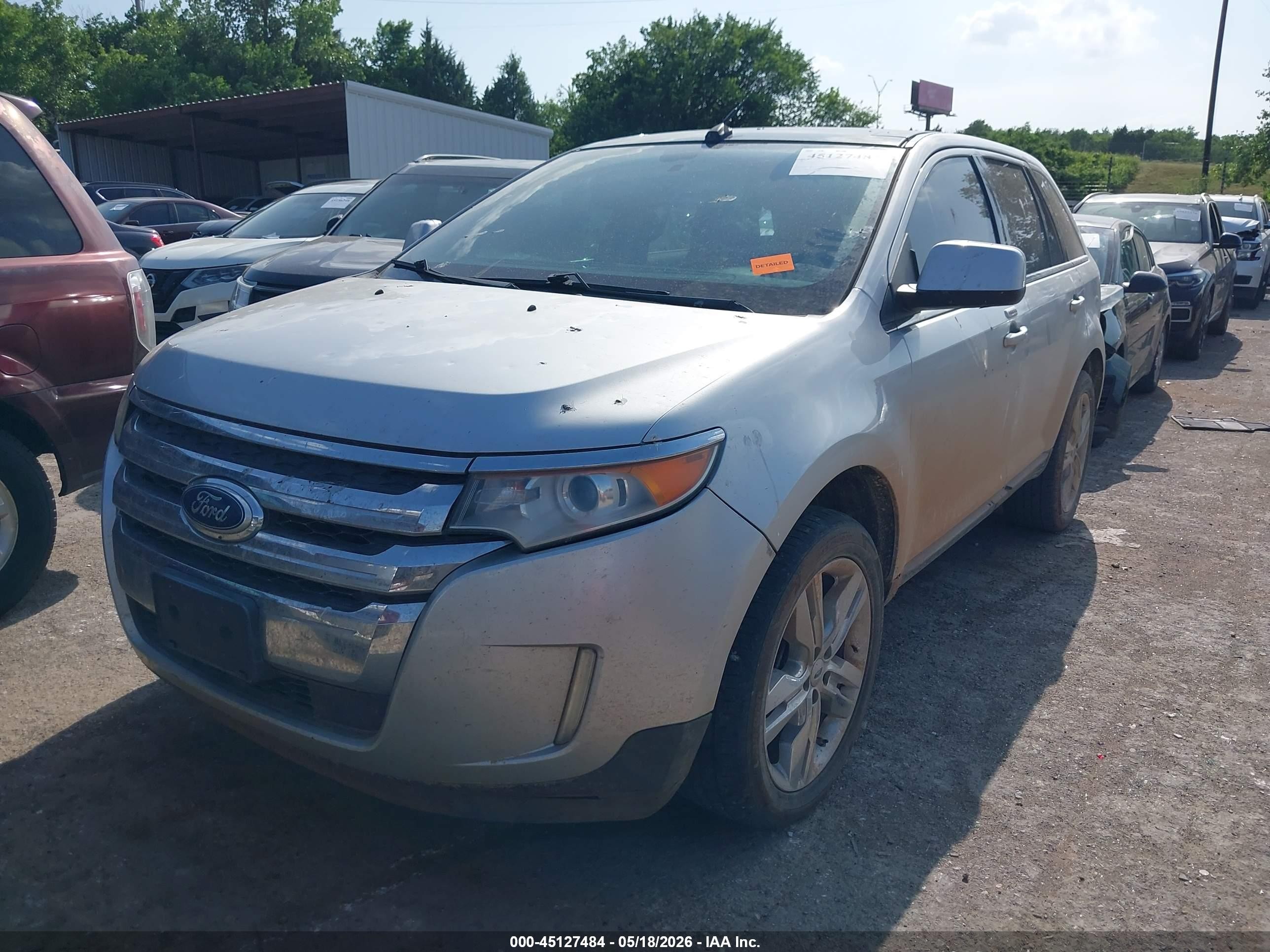 2011 Ford Edge Limited Silver vin: 2FMDK4KC9BBA56994