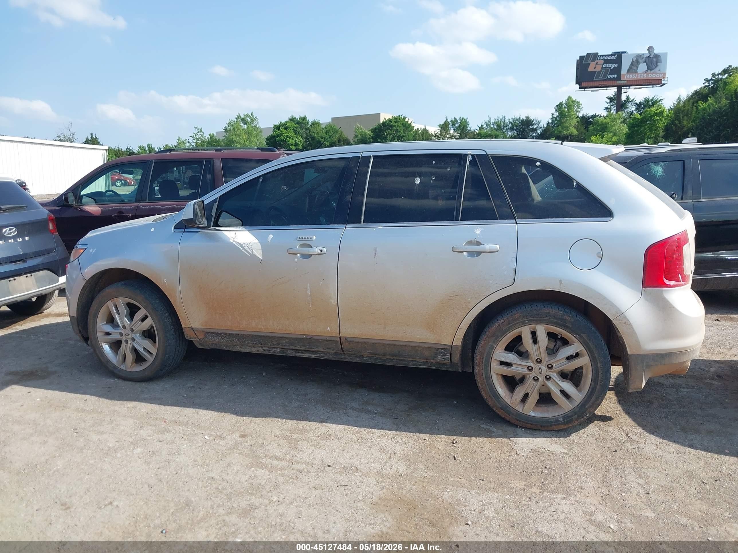 2011 Ford Edge Limited Silver vin: 2FMDK4KC9BBA56994