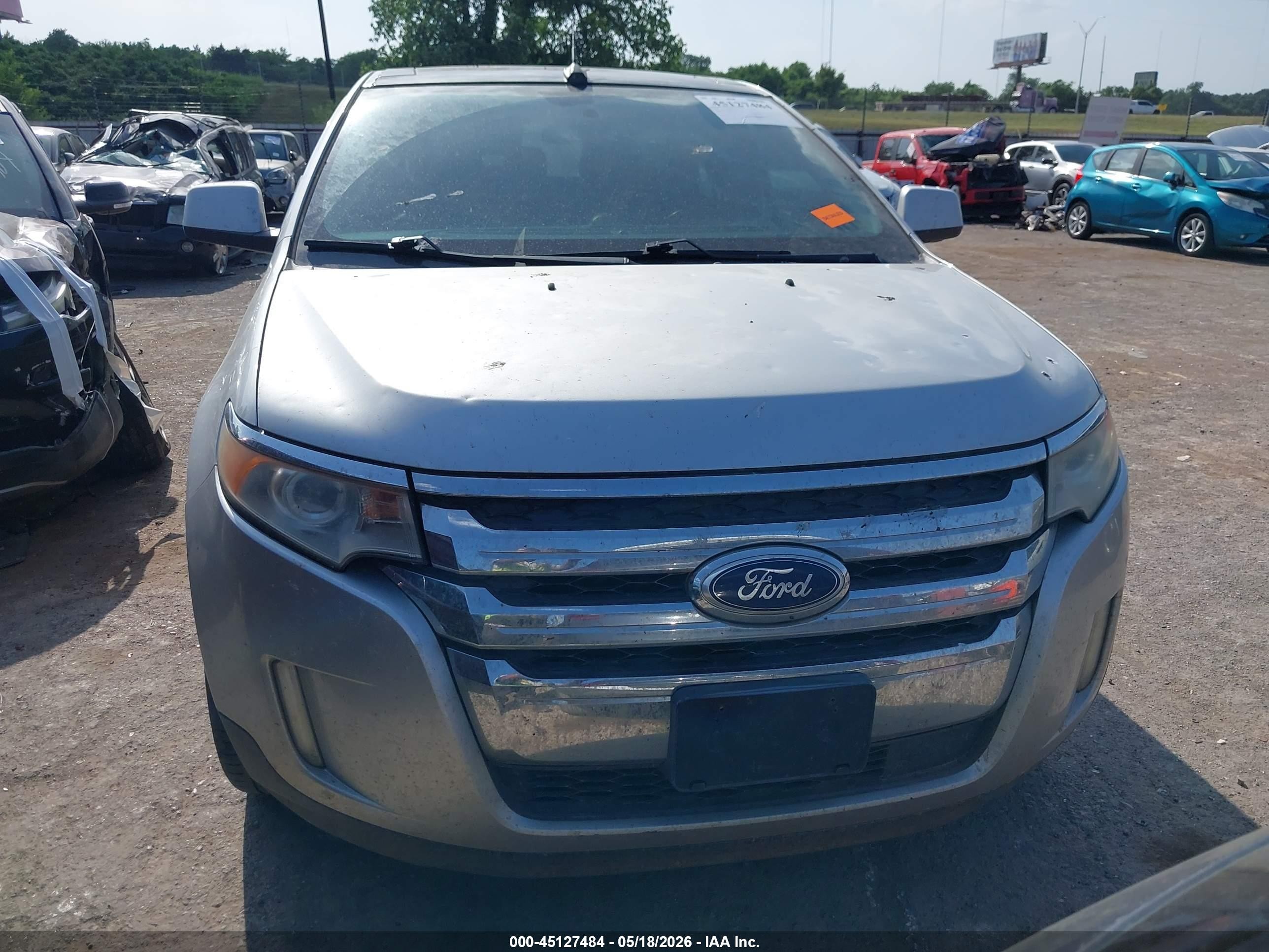 2011 Ford Edge Limited Silver vin: 2FMDK4KC9BBA56994