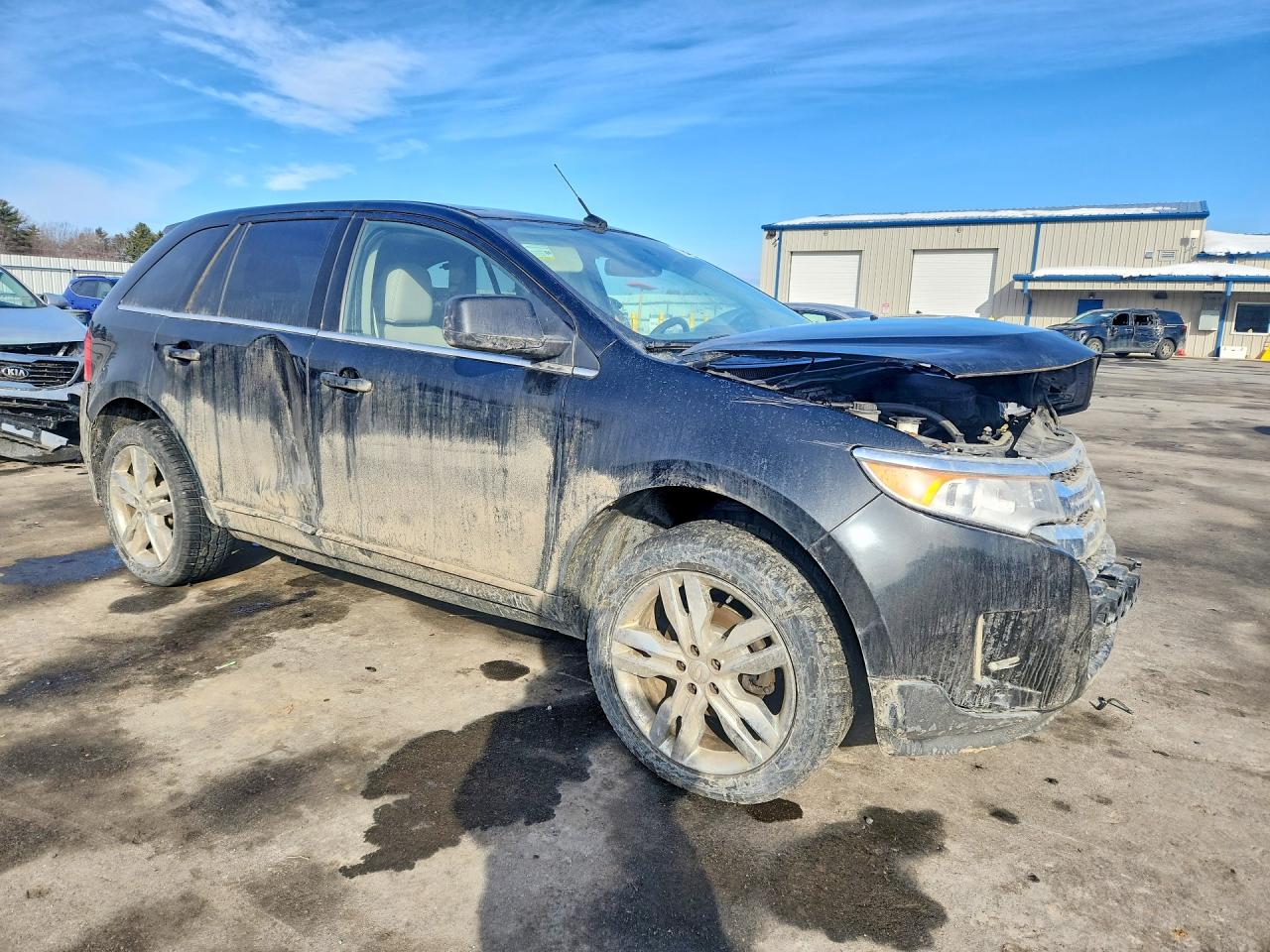 2011 Ford Edge Limited Black vin: 2FMDK4KC9BBA66246